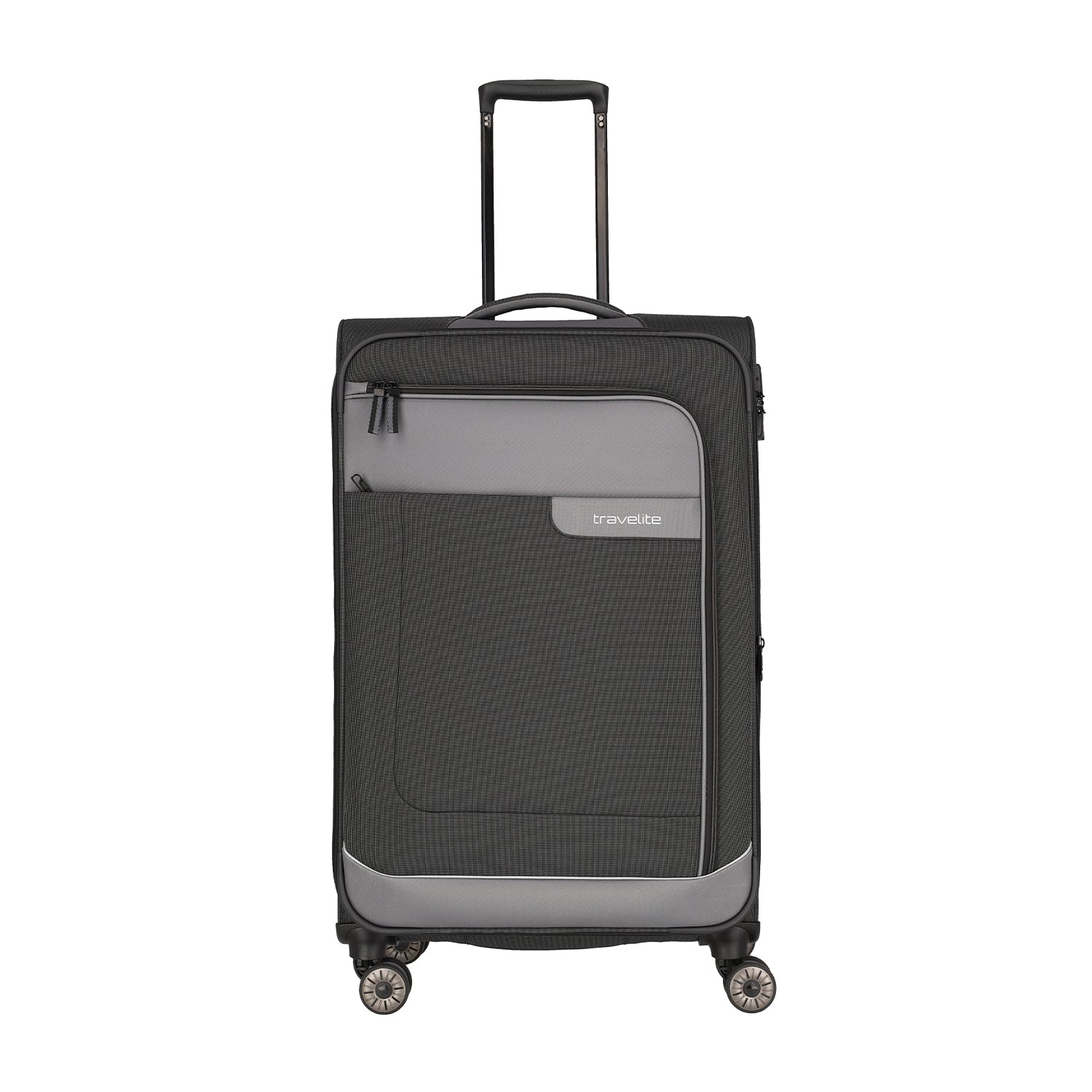 Travelite Viia - 4 Rollen Trolley mit Erweiterung L 77cm