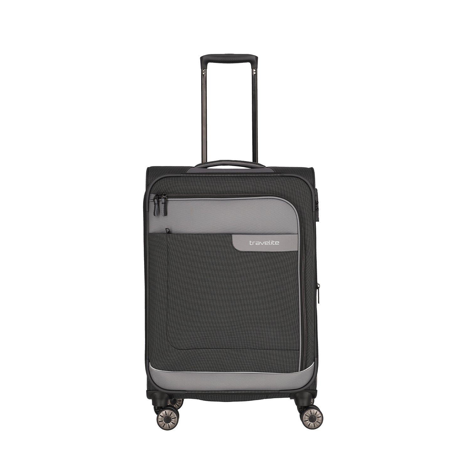 Travelite Viia - 4 Rollen Trolley mit Erweiterung M 67cm