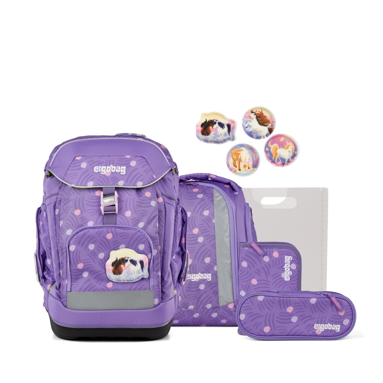 Ergobag Maxi Schulrucksack-Set 6-teilig