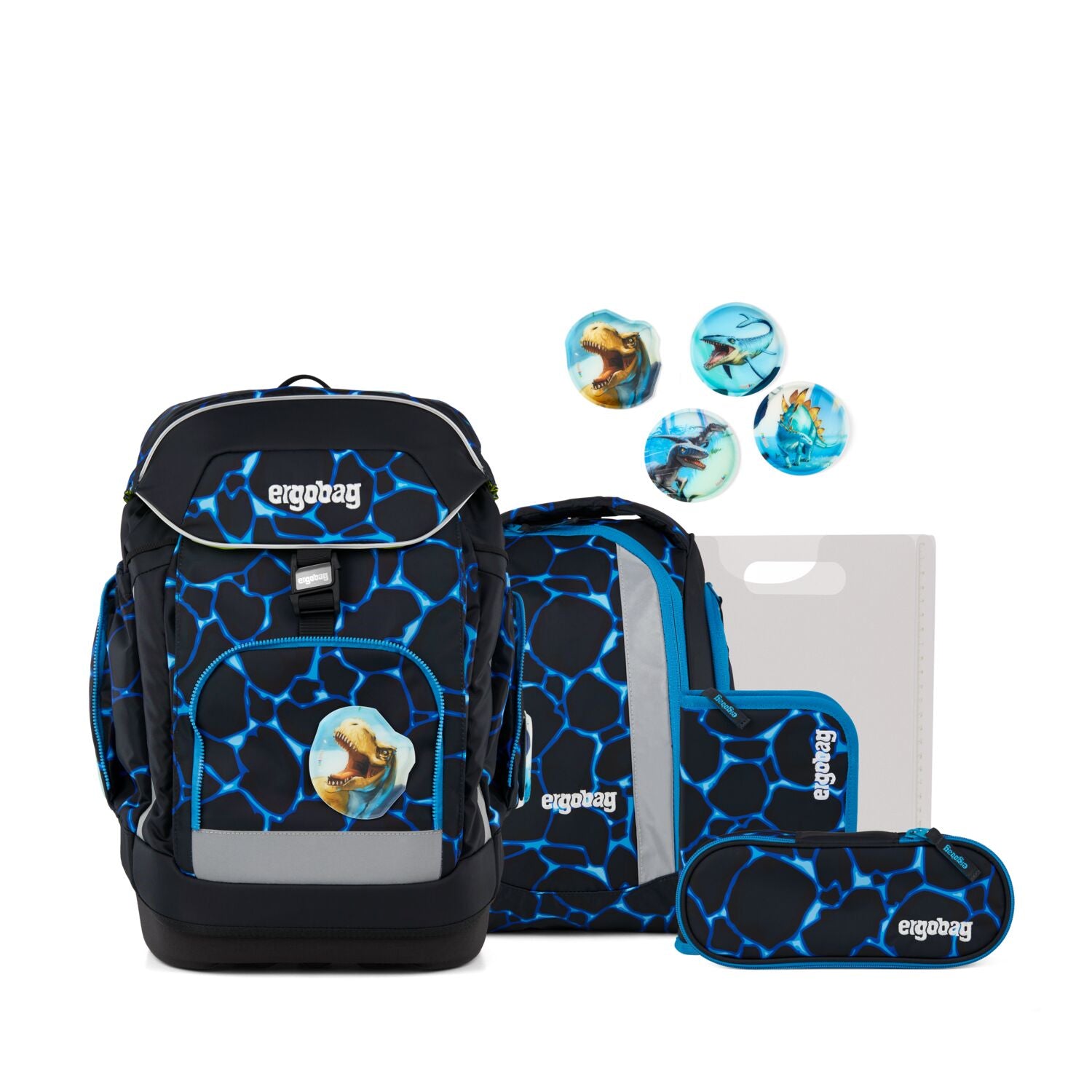 Ergobag Maxi Schulrucksack-Set 6-teilig