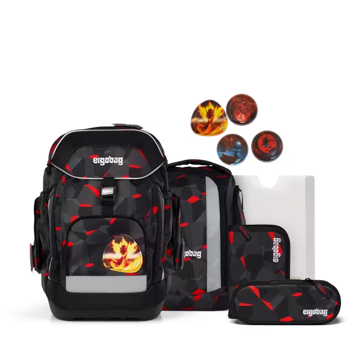 Ergobag Maxi Schulrucksack-Set 6-teilig