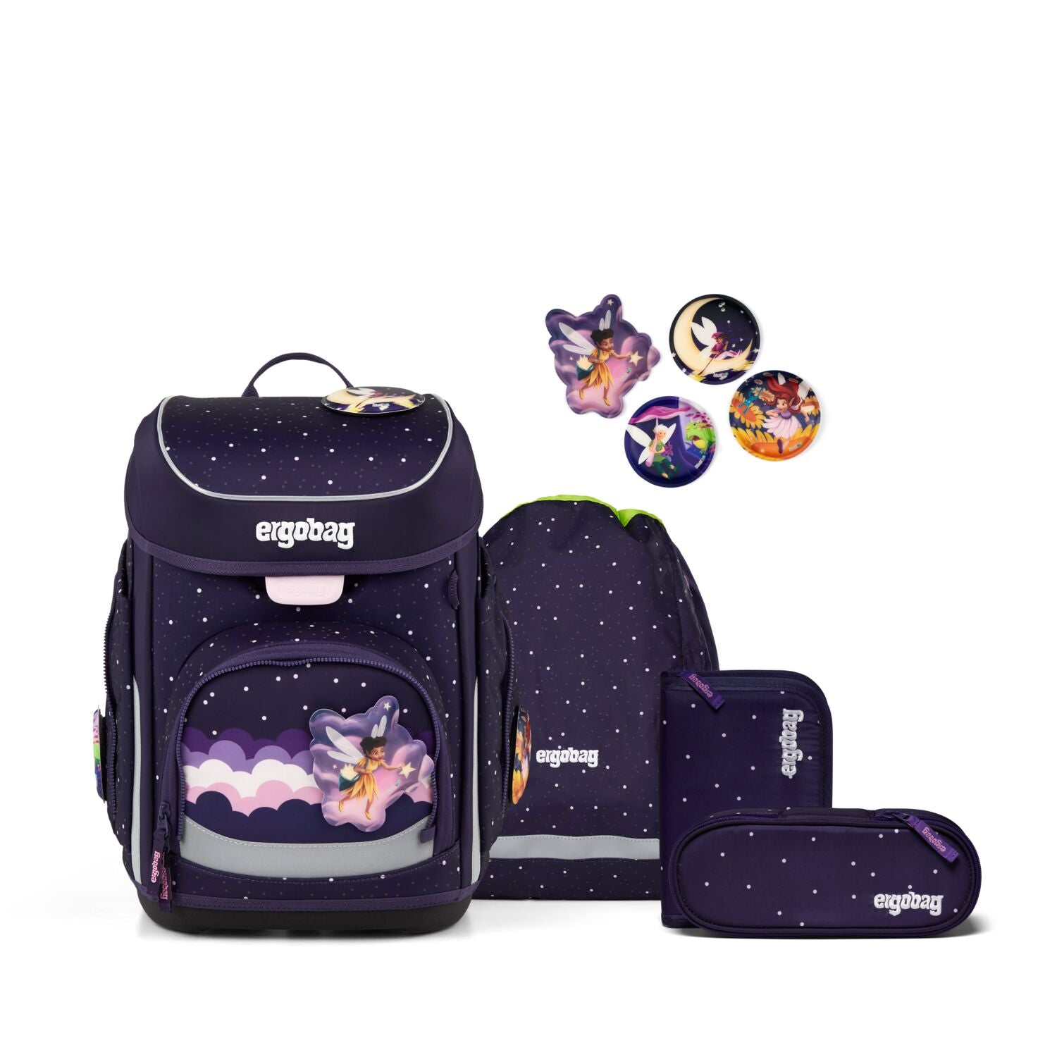 Ergobag Cubo Schulranzen Set 5-teilig