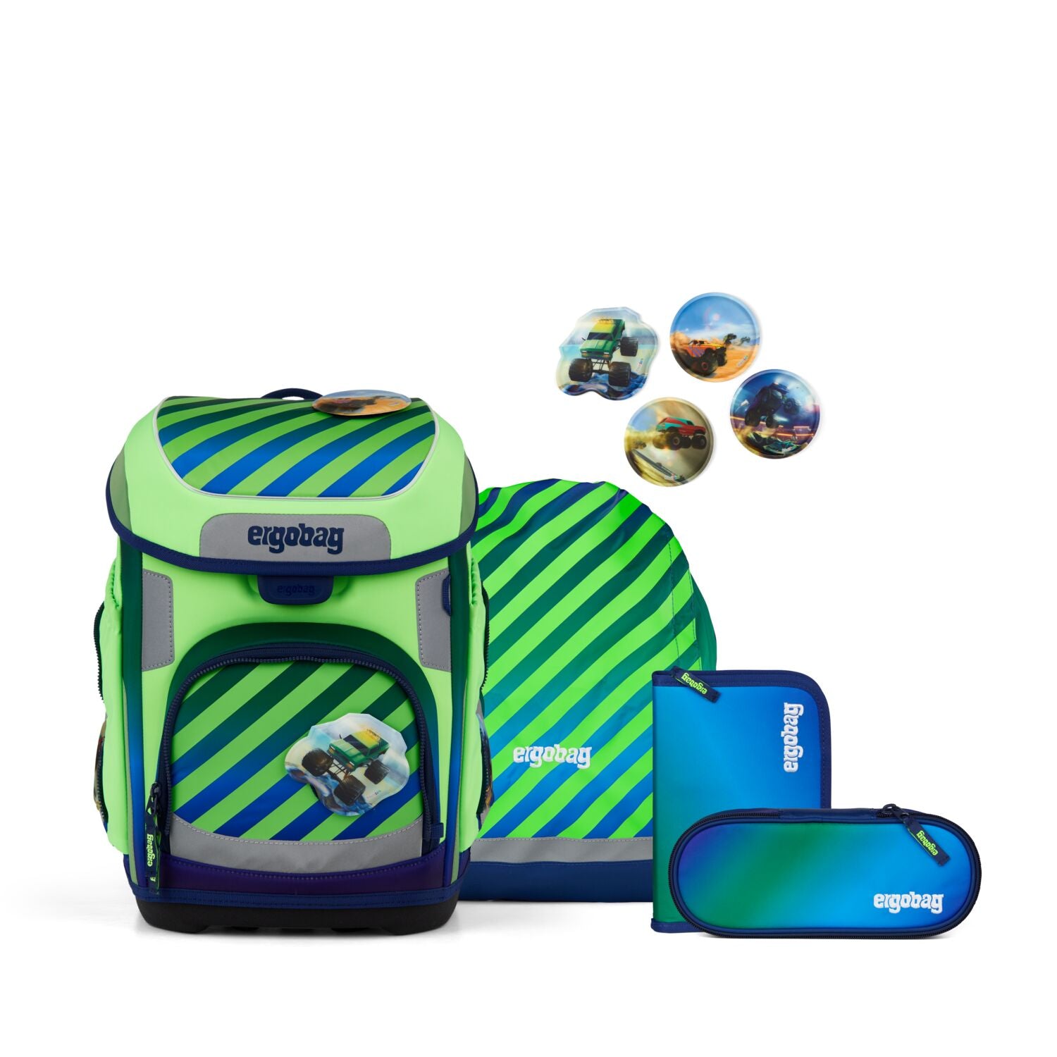 Ergobag Cubo Schulranzen Set 5-teilig