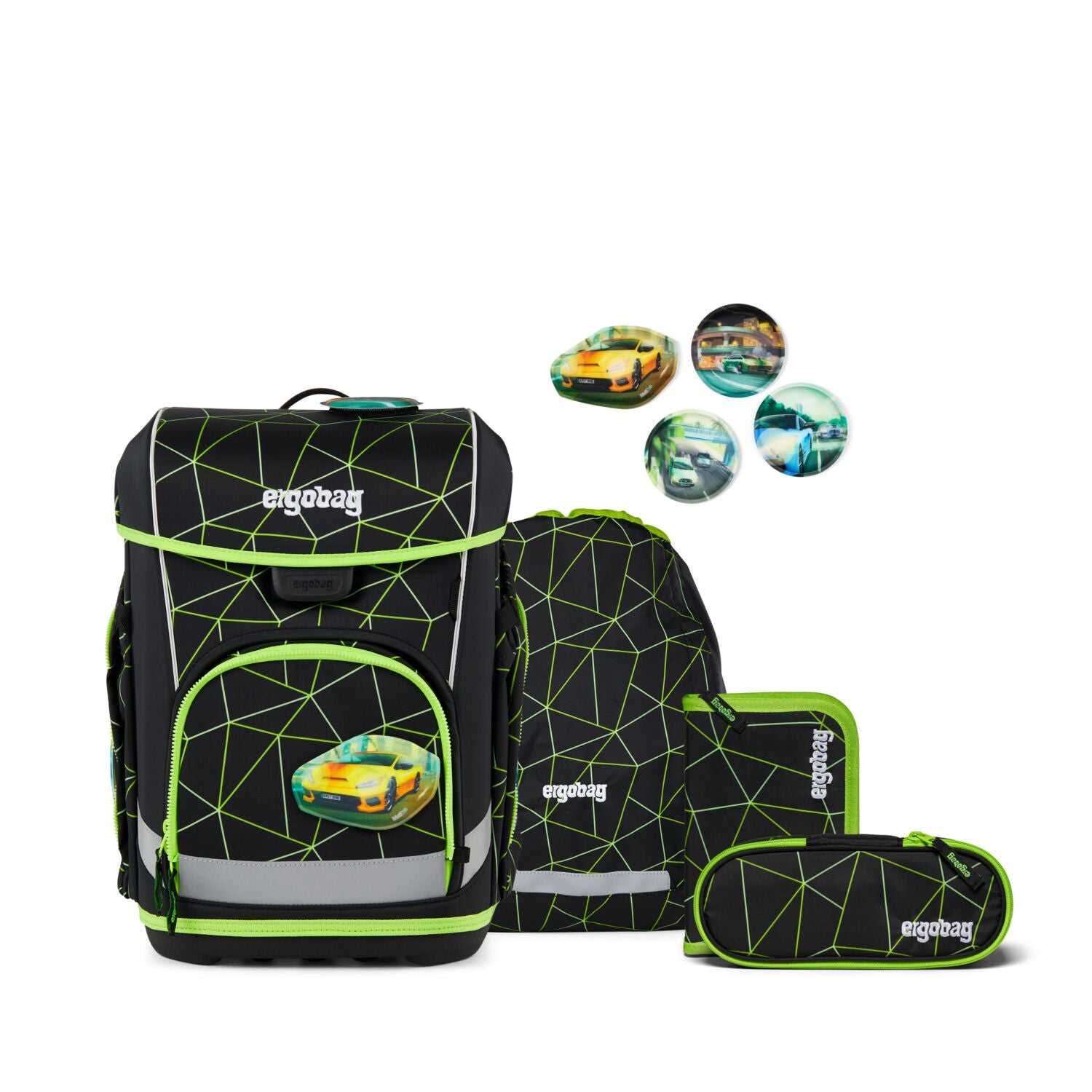 Ergobag Cubo Light Schulranzen-Set 5-teilig