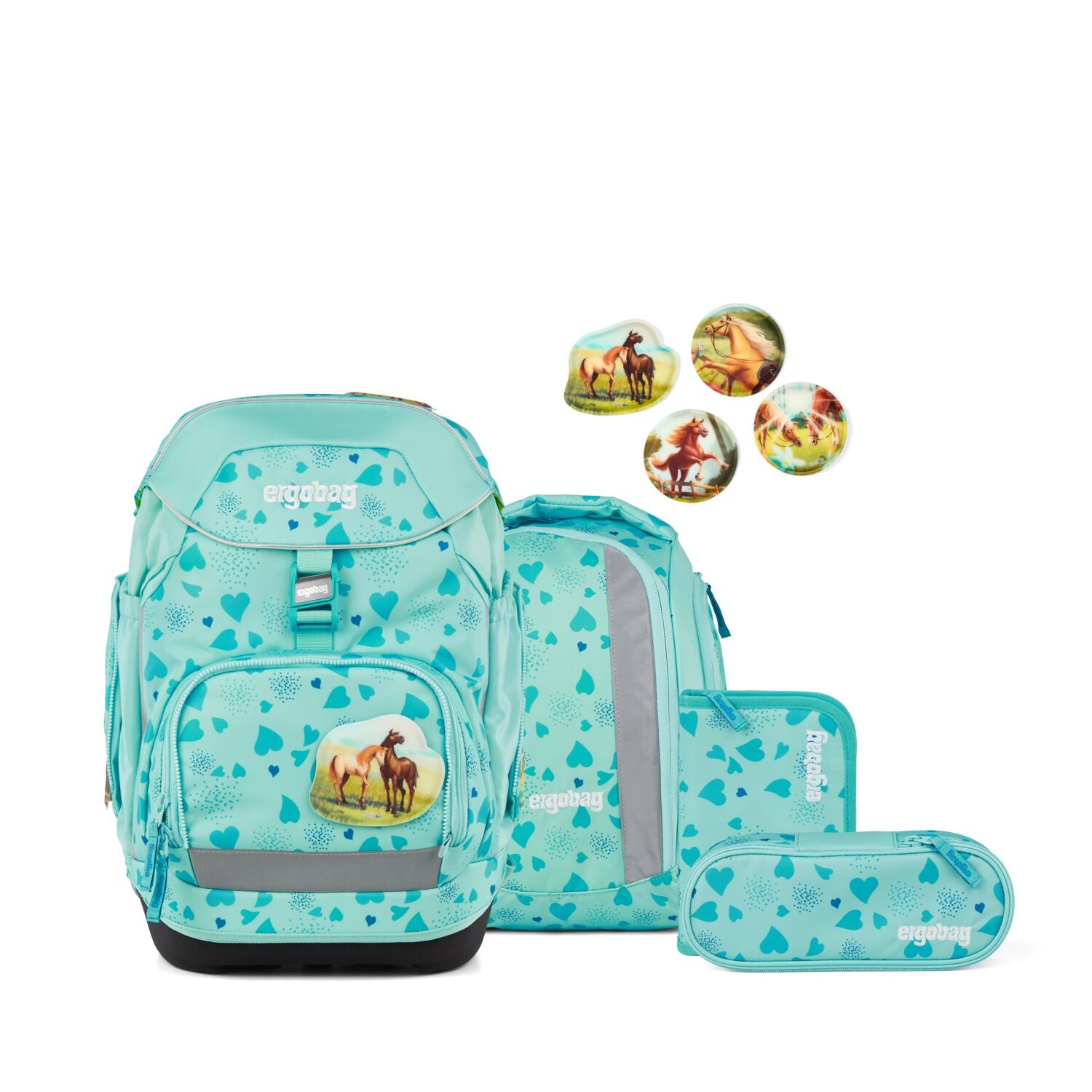 Ergobag Pack Schulrucksack Set 6-teilig