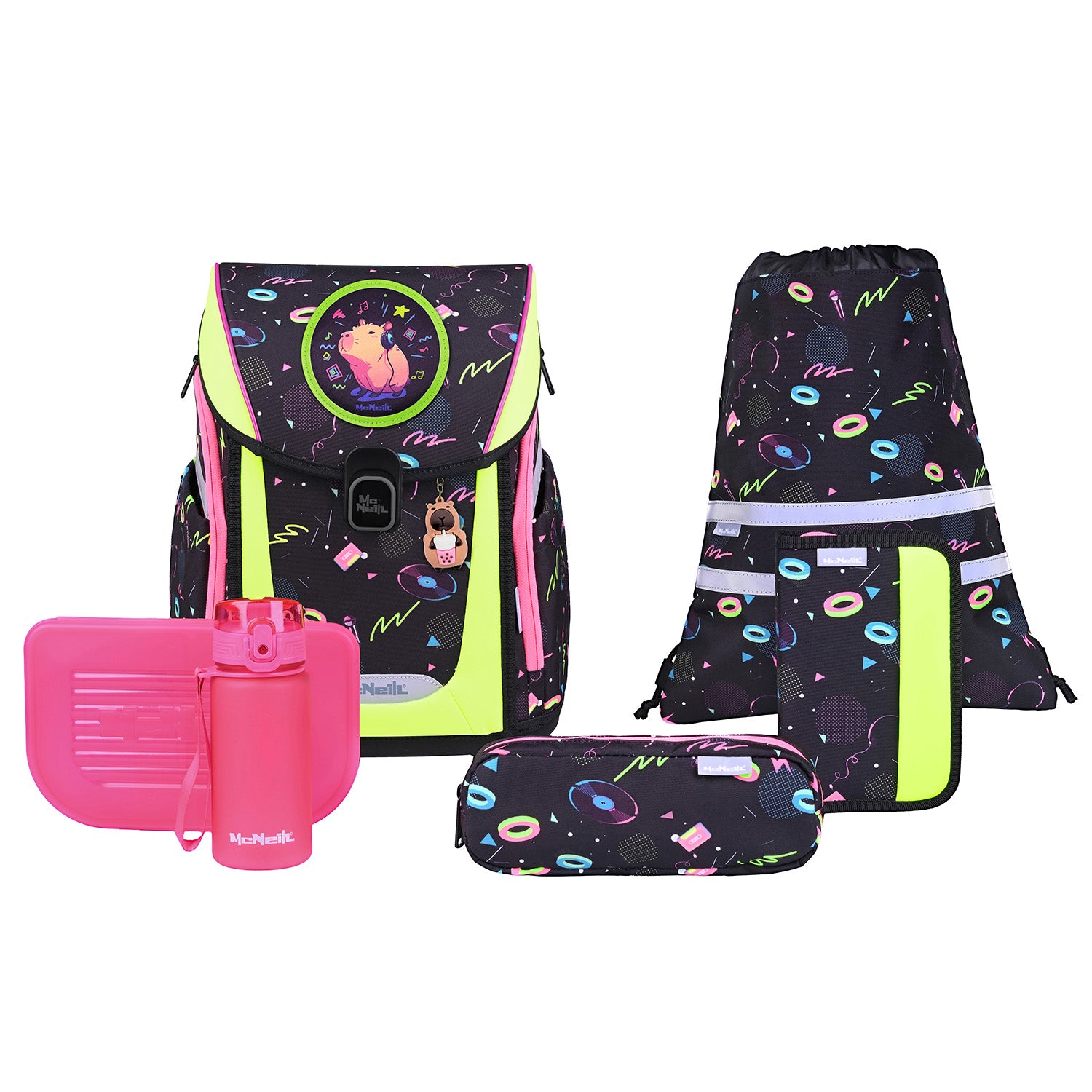 McNeill Primo Schulranzen-Set 9-teilig