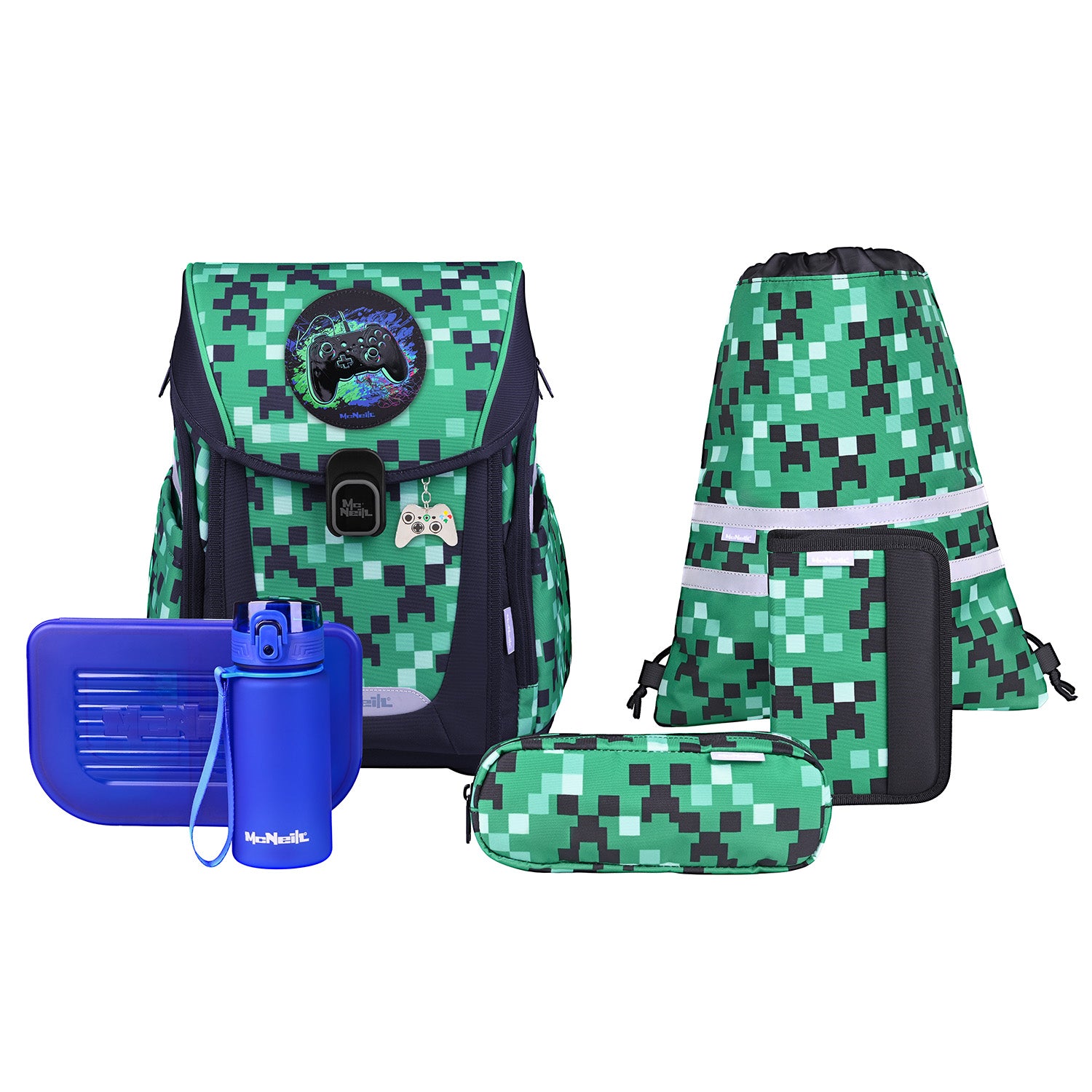 McNeill Primo Schulranzen-Set 9-teilig