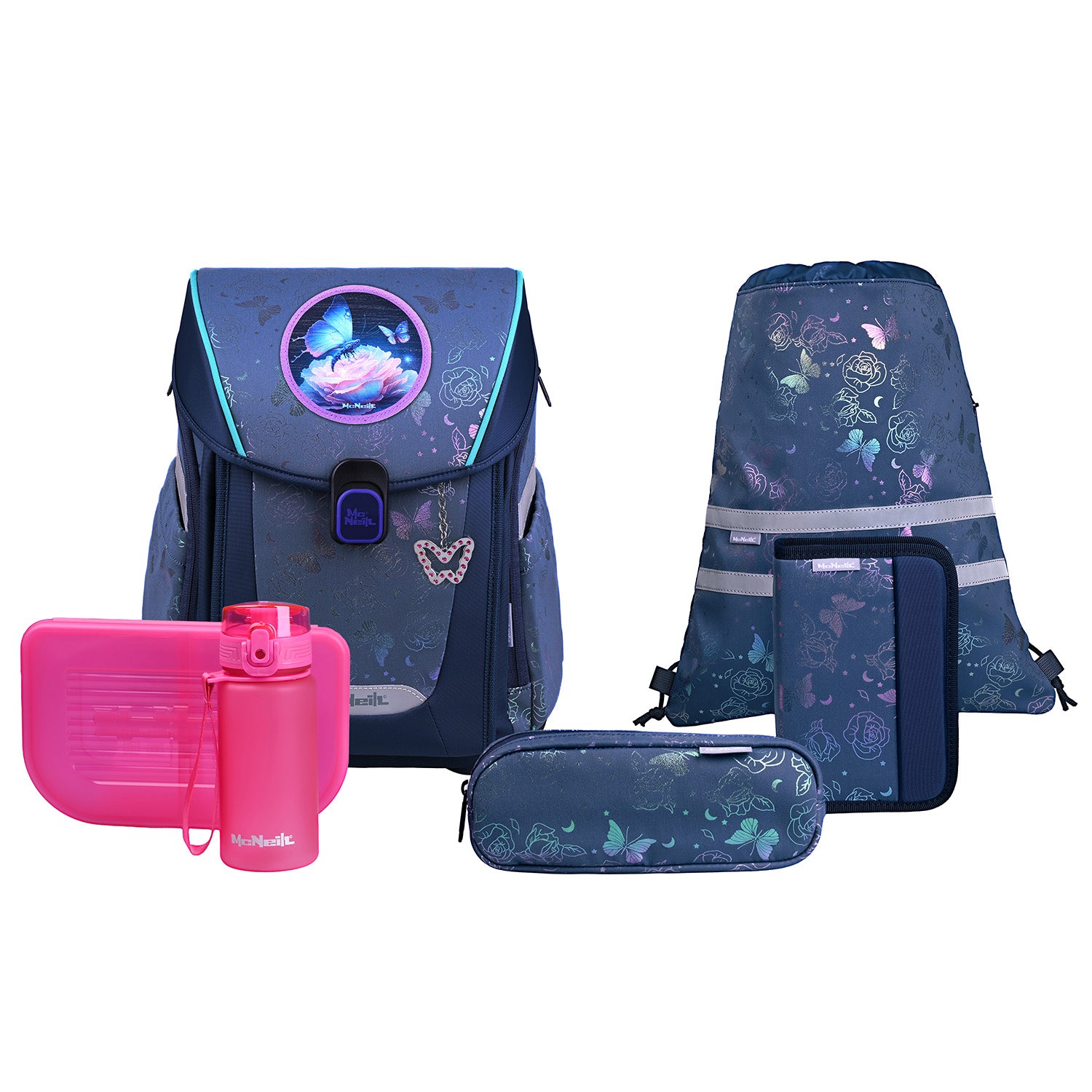 McNeill Primo Schulranzen-Set 9-teilig