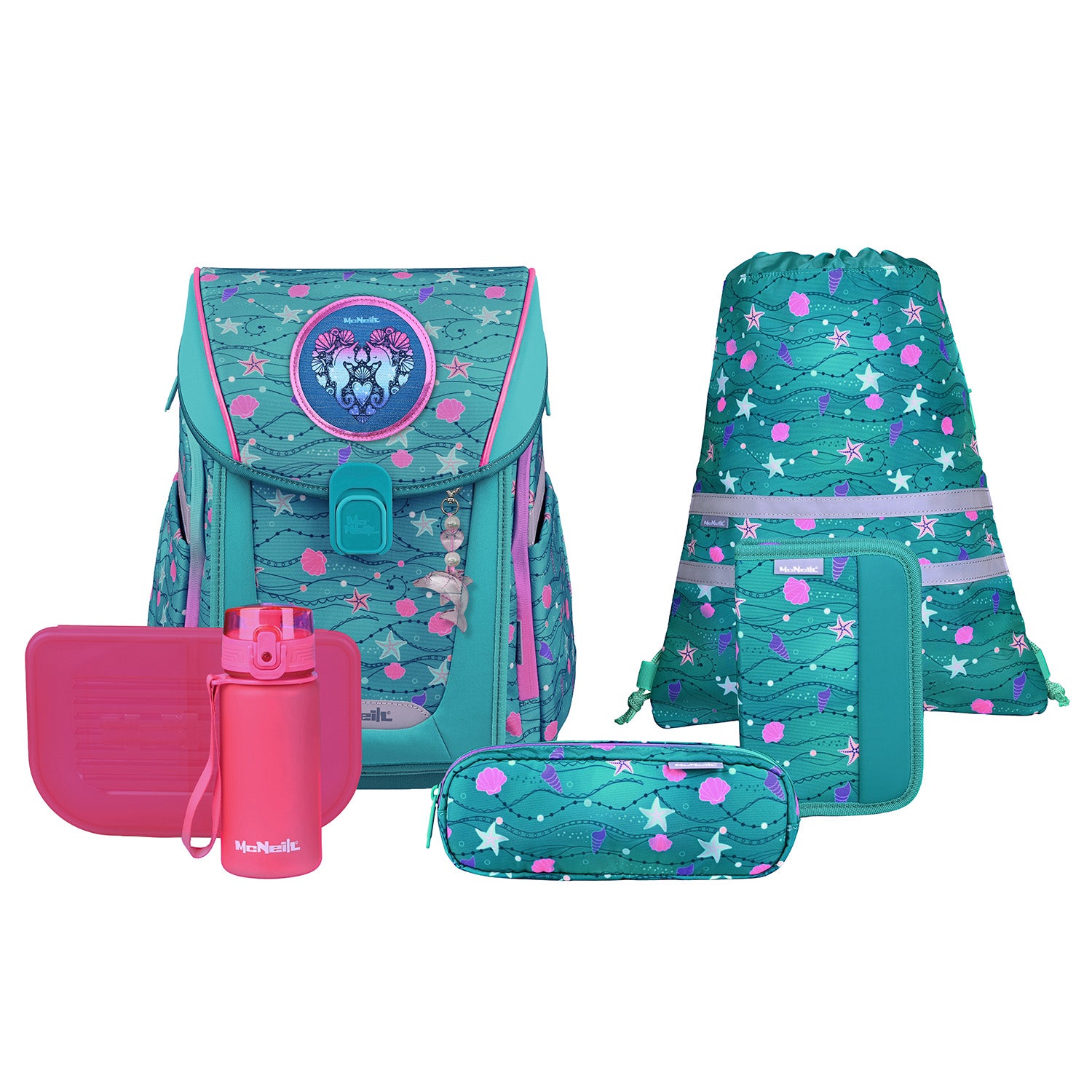 McNeill Primo Schulranzen-Set 9-teilig