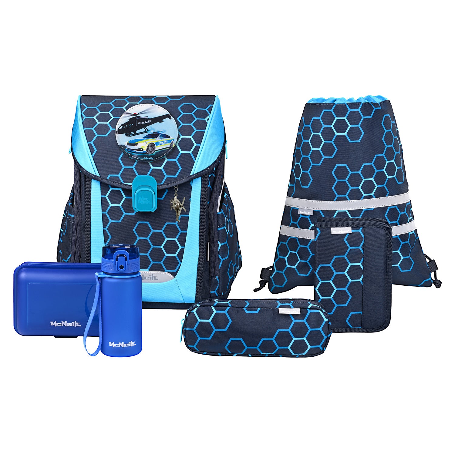 McNeill Primo Schulranzen-Set 9-teilig