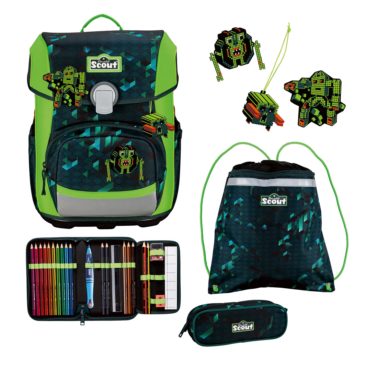 Scout Neo Schulranzen-Set 4-teilig