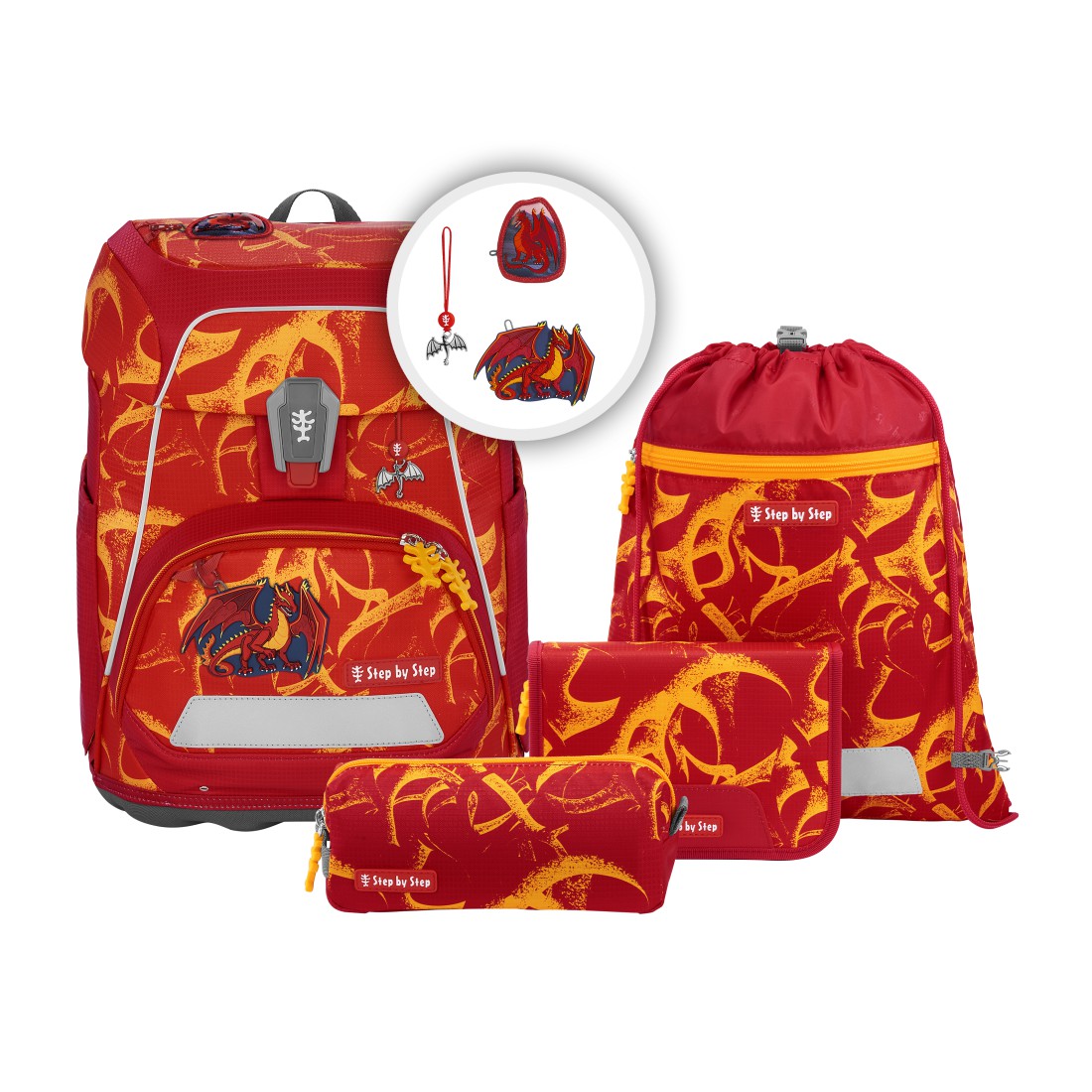 Step by Step Fit Schulranzen-Set 5-teilig