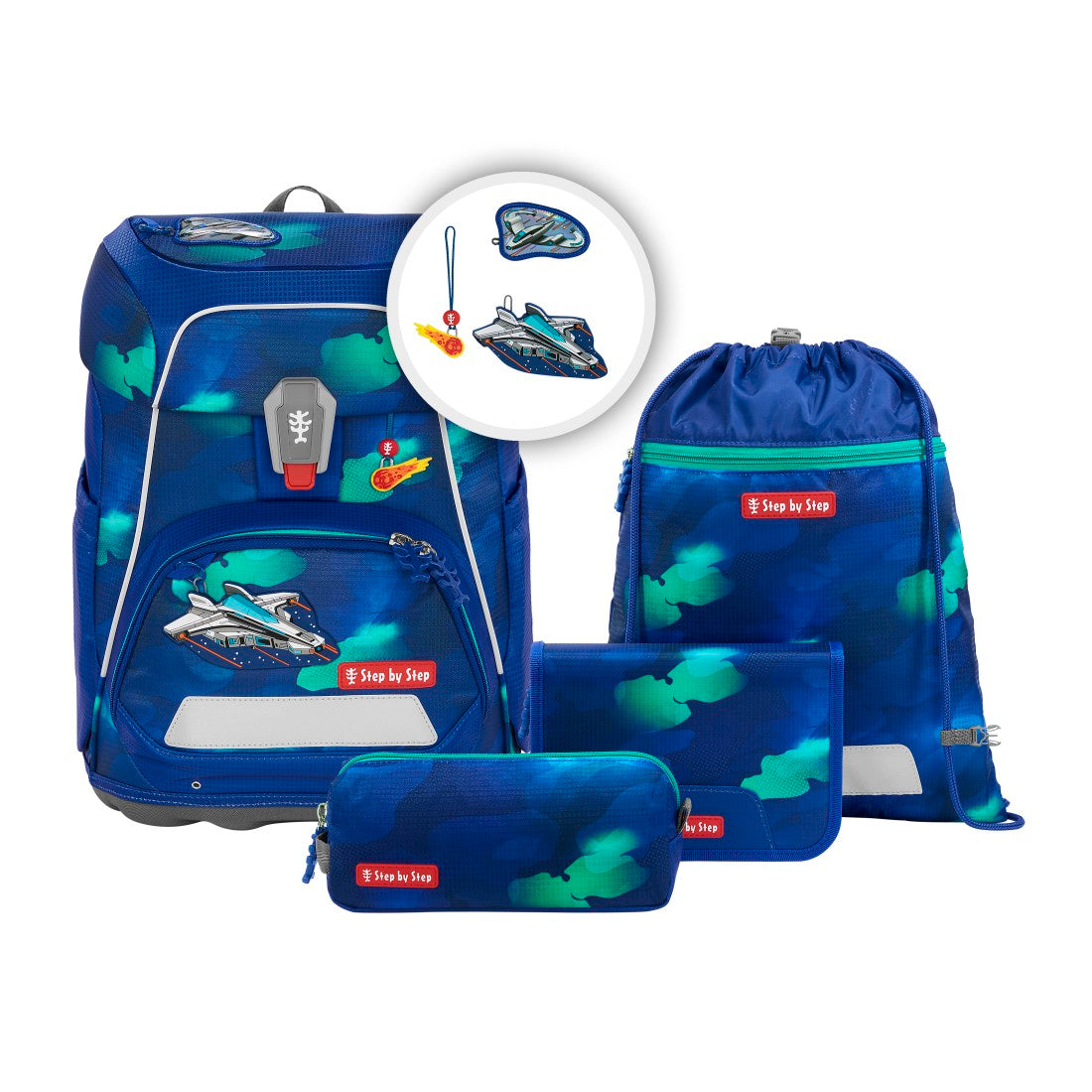 Step by Step Fit Schulranzen-Set 5-teilig