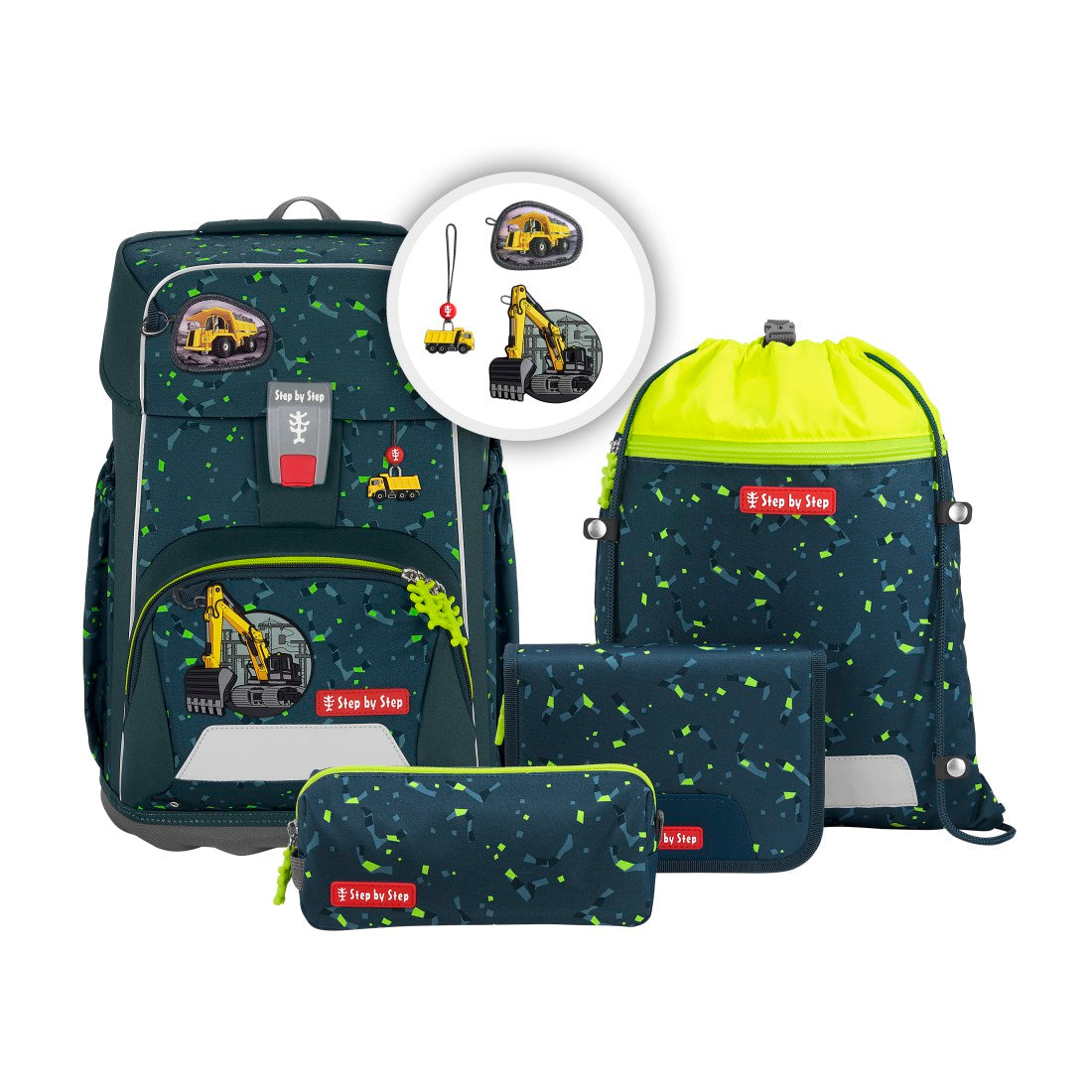 Step by Step Giant - Schulrucksack-Set 5-teilig