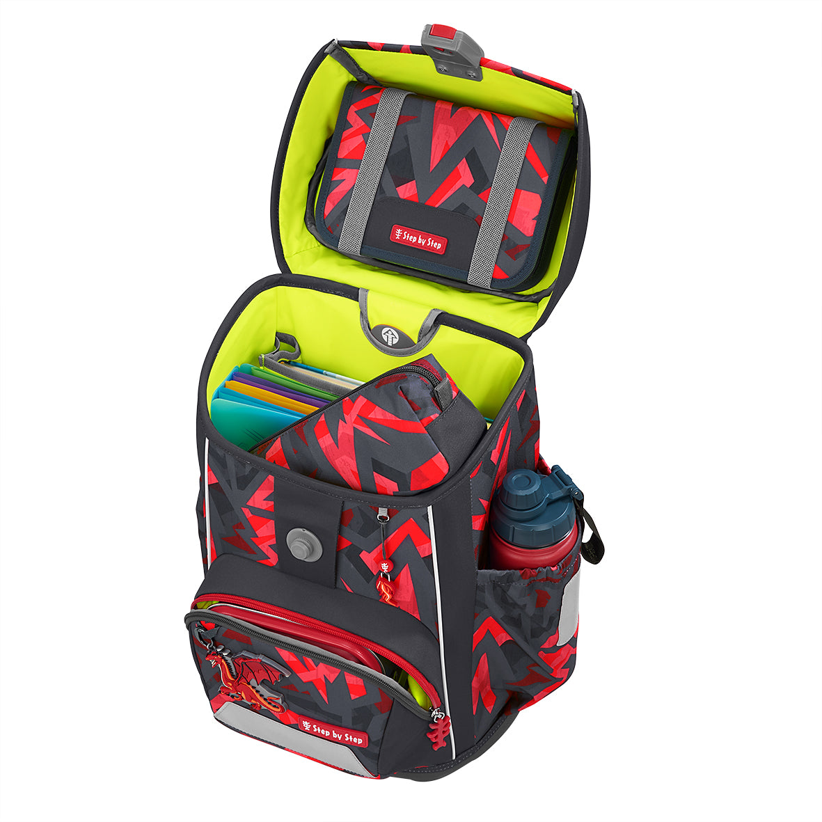 Step by Step Giant - Schulrucksack-Set 5-teilig