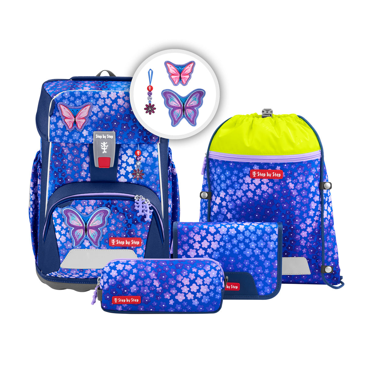 Step by Step Giant - Schulrucksack-Set 5-teilig