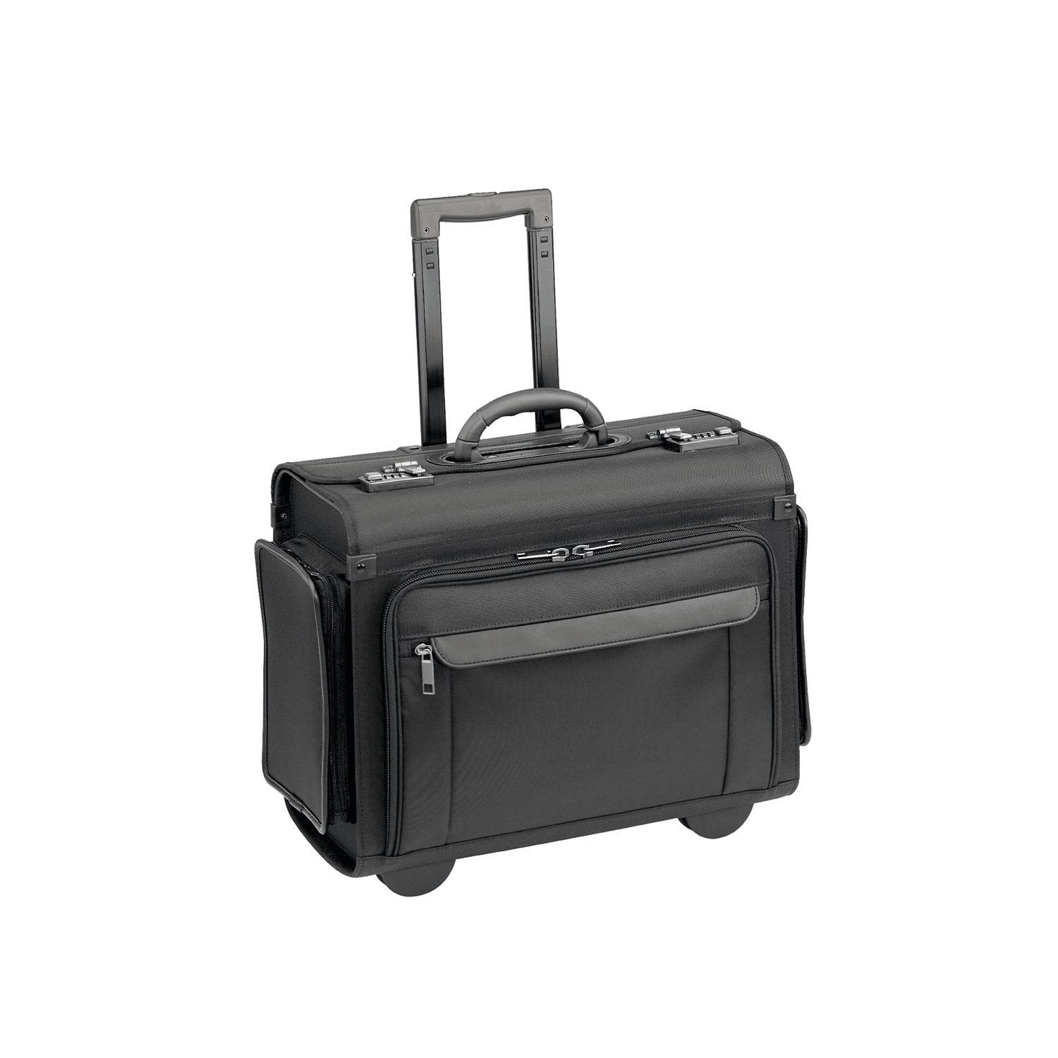 D&N Lederwaren Business Line - 2 Rollen Pilotenkoffer Trolley