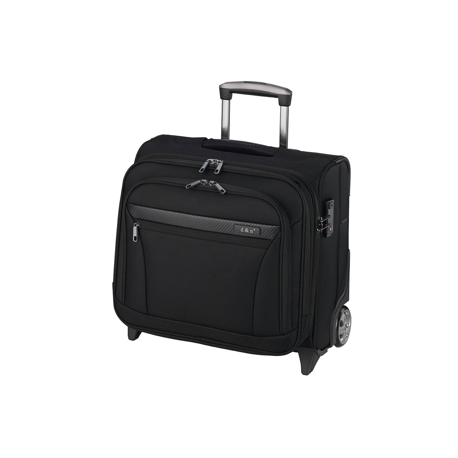 D&N Lederwaren Business Line - 2 Rollen Businesstrolley