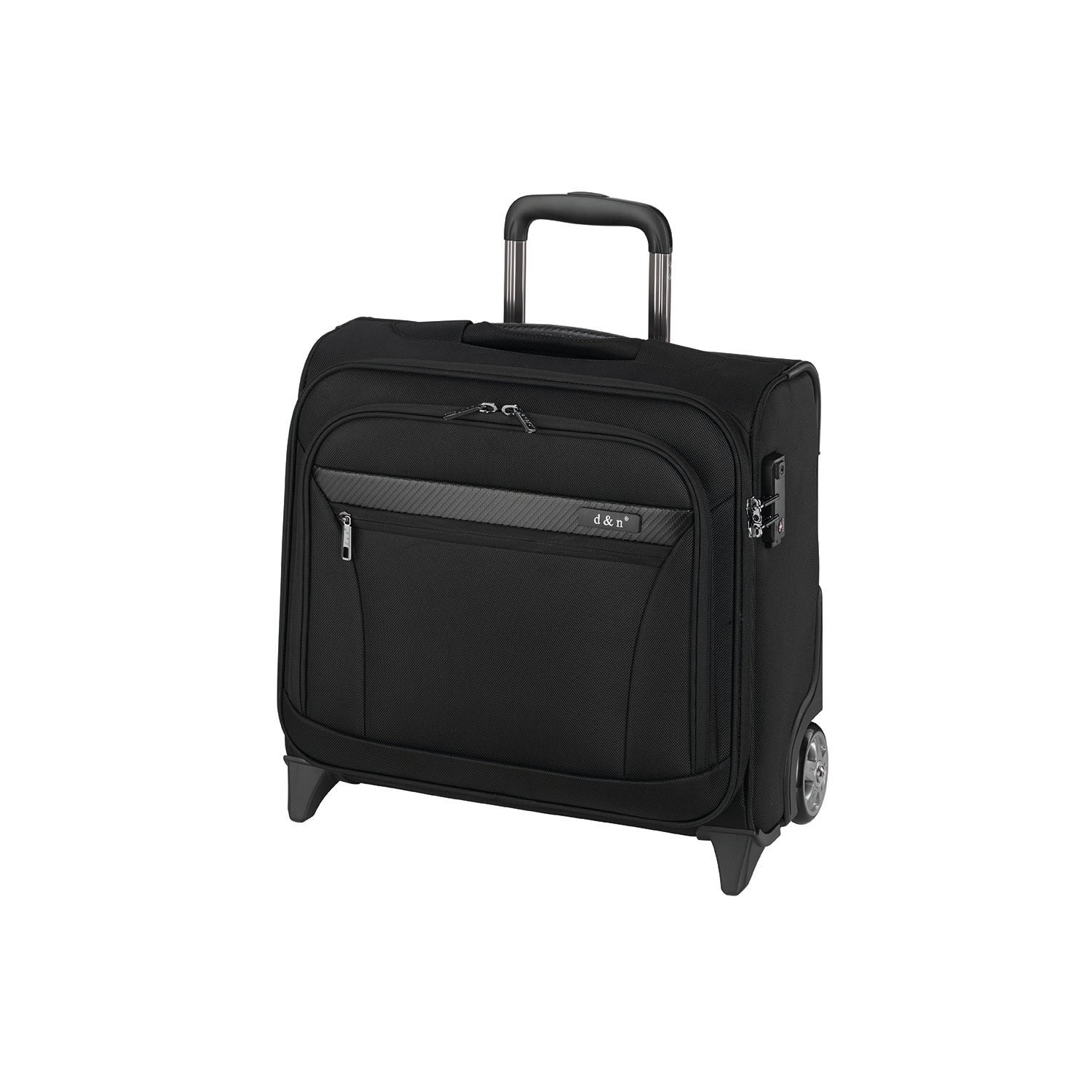 D&N Lederwaren Business Line - 2 Rollen Businesstrolley 41cm