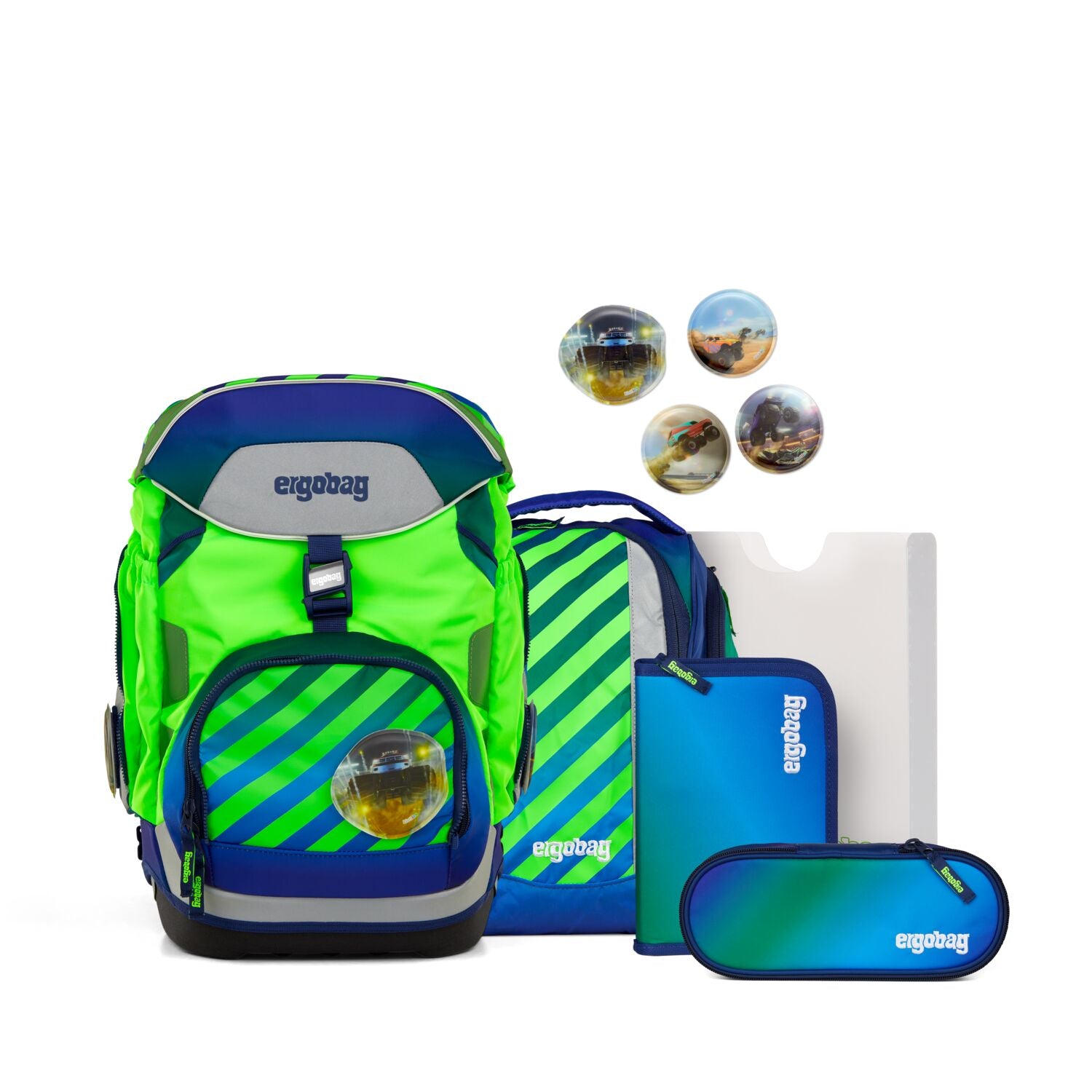 Ergobag Pack Schulrucksack Set 6-teilig