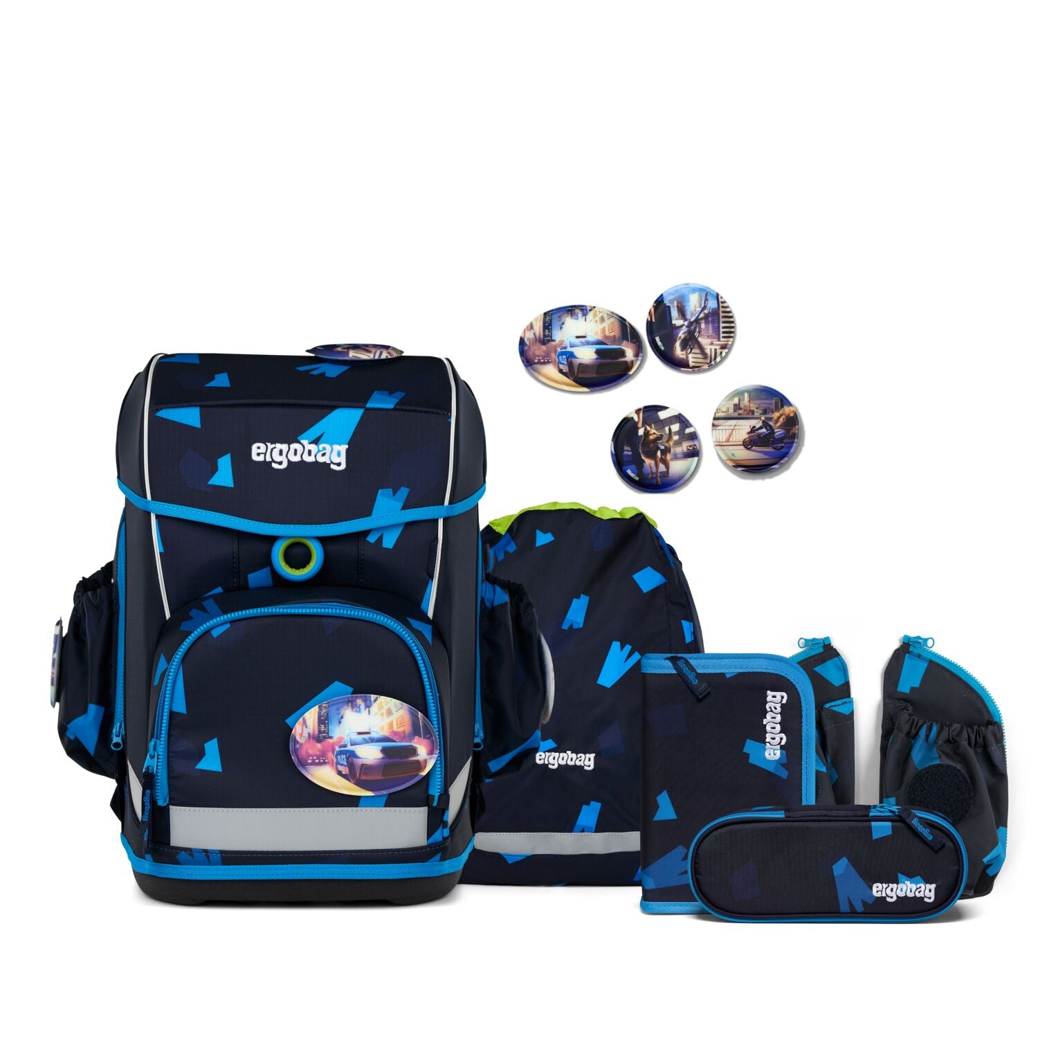 Ergobag Cubo Light Schulranzen Set 6-teilig 2.5