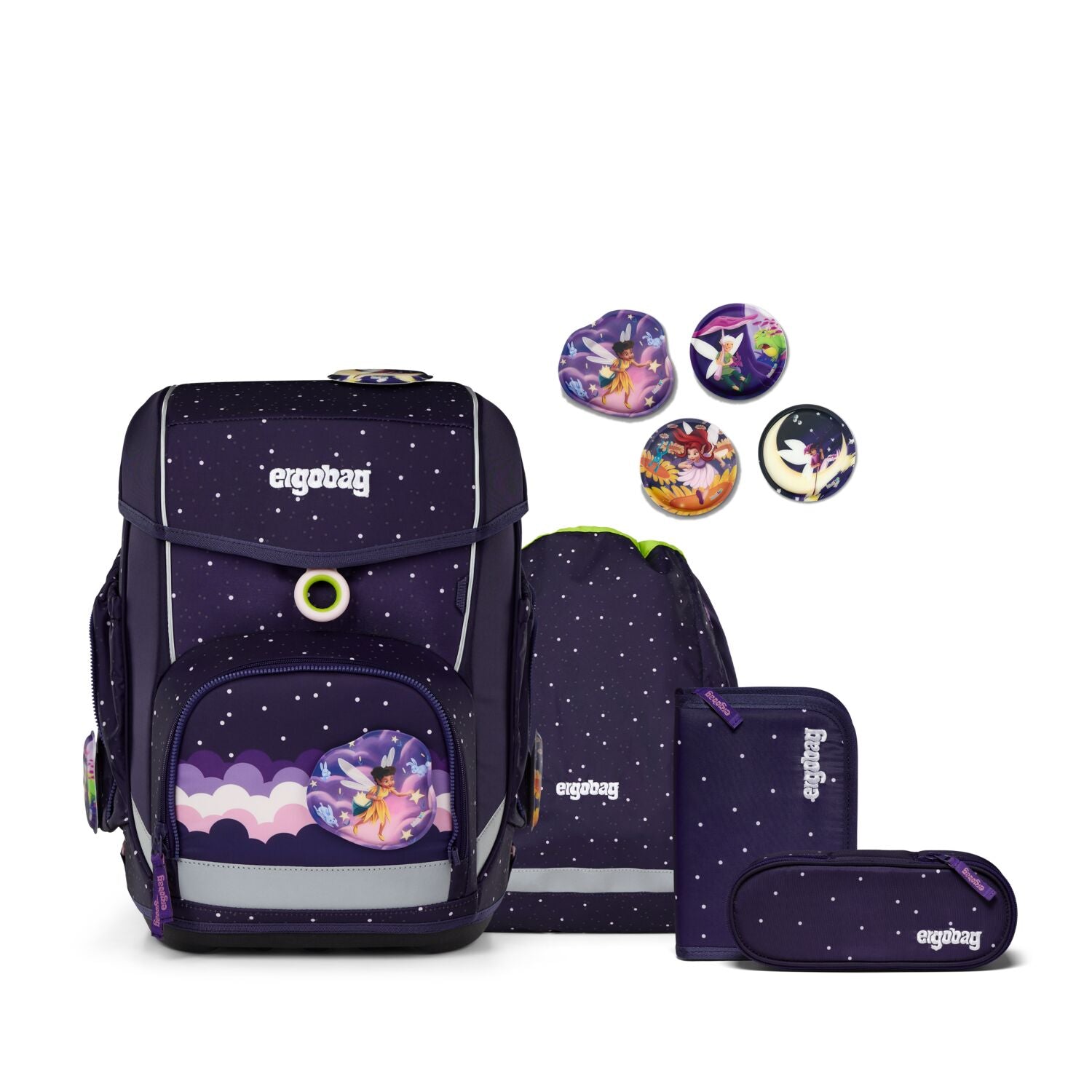 Ergobag Cubo Schulranzen Set 5-teilig 2.5