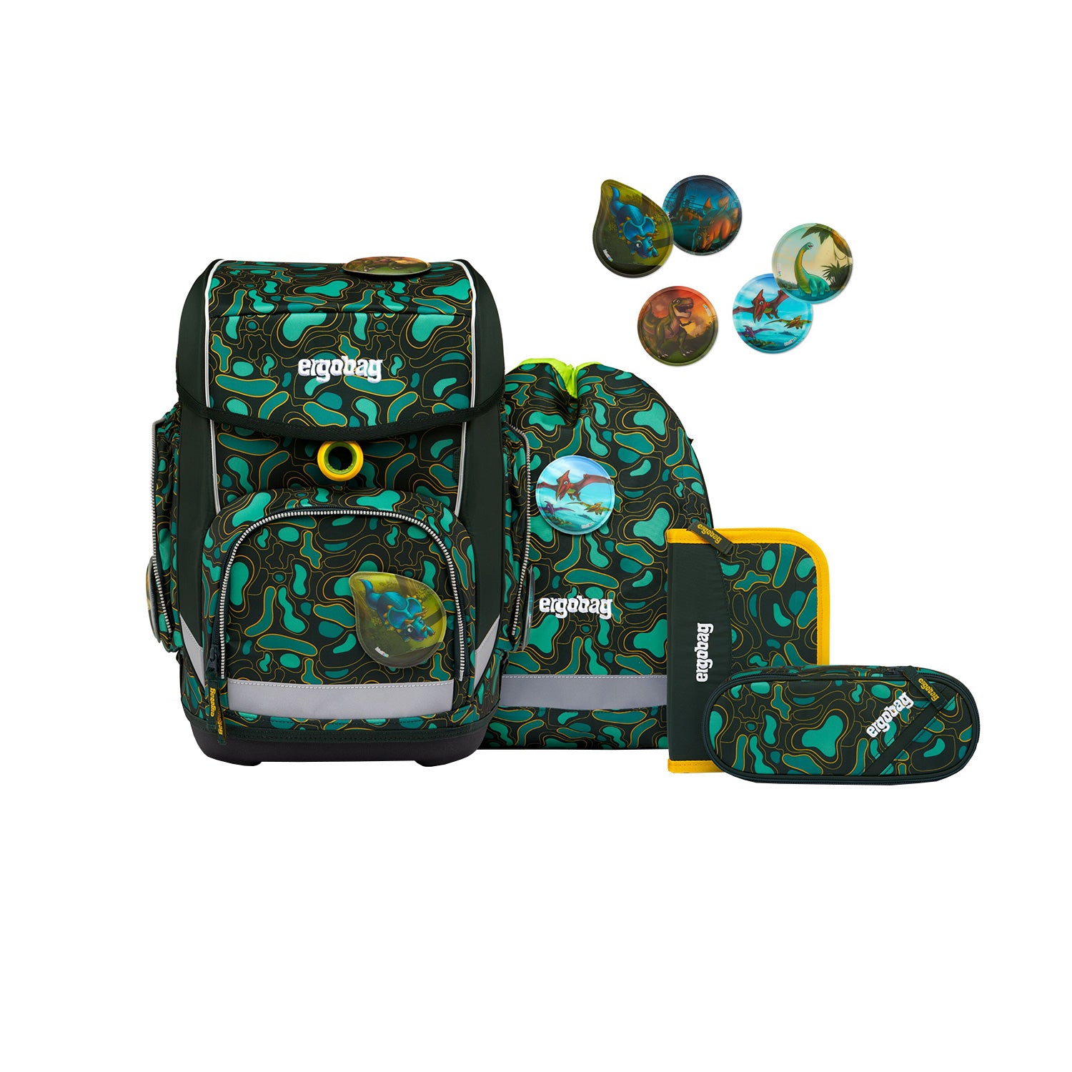 Ergobag Cubo Schulranzen Set 5-teilig 2.4