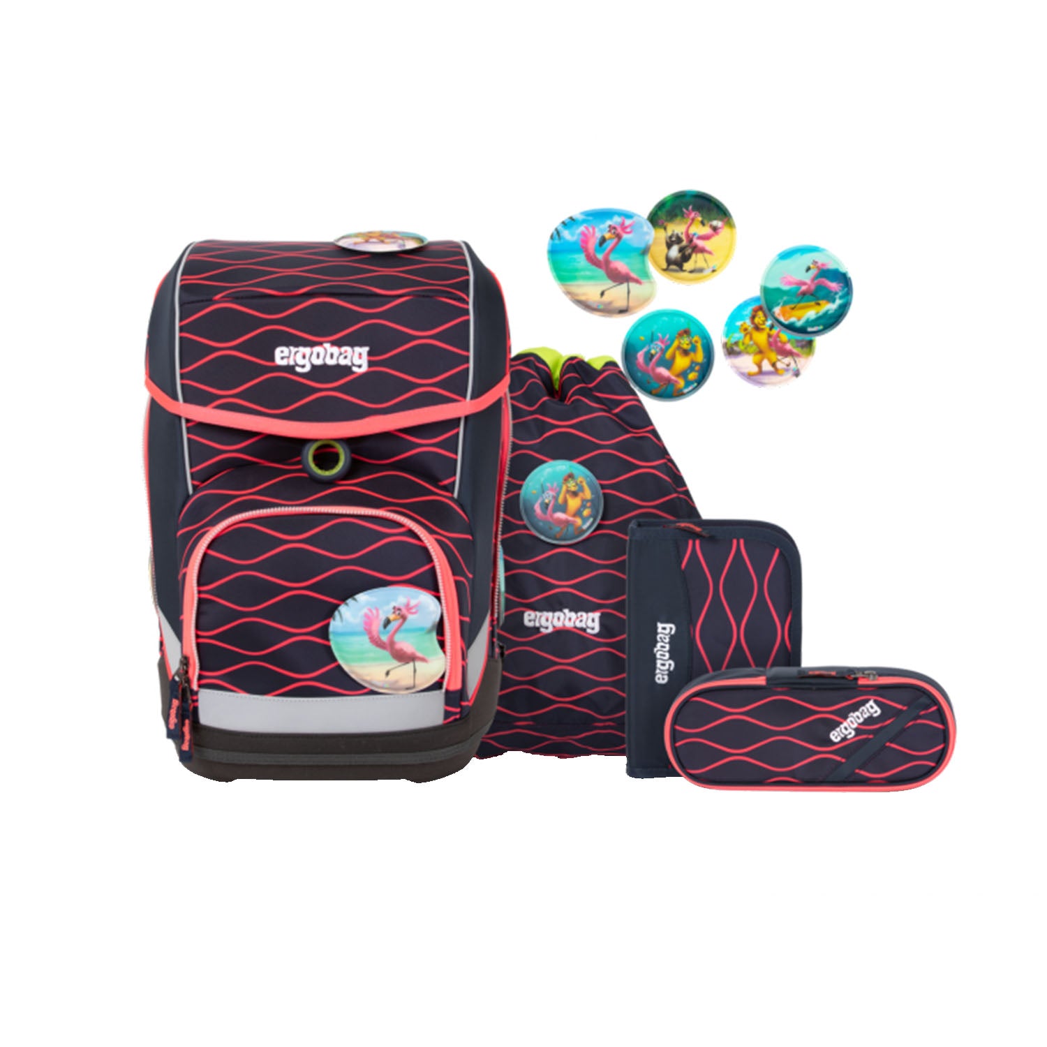 Ergobag Cubo (2021) Schulranzen-Set 5-teilig