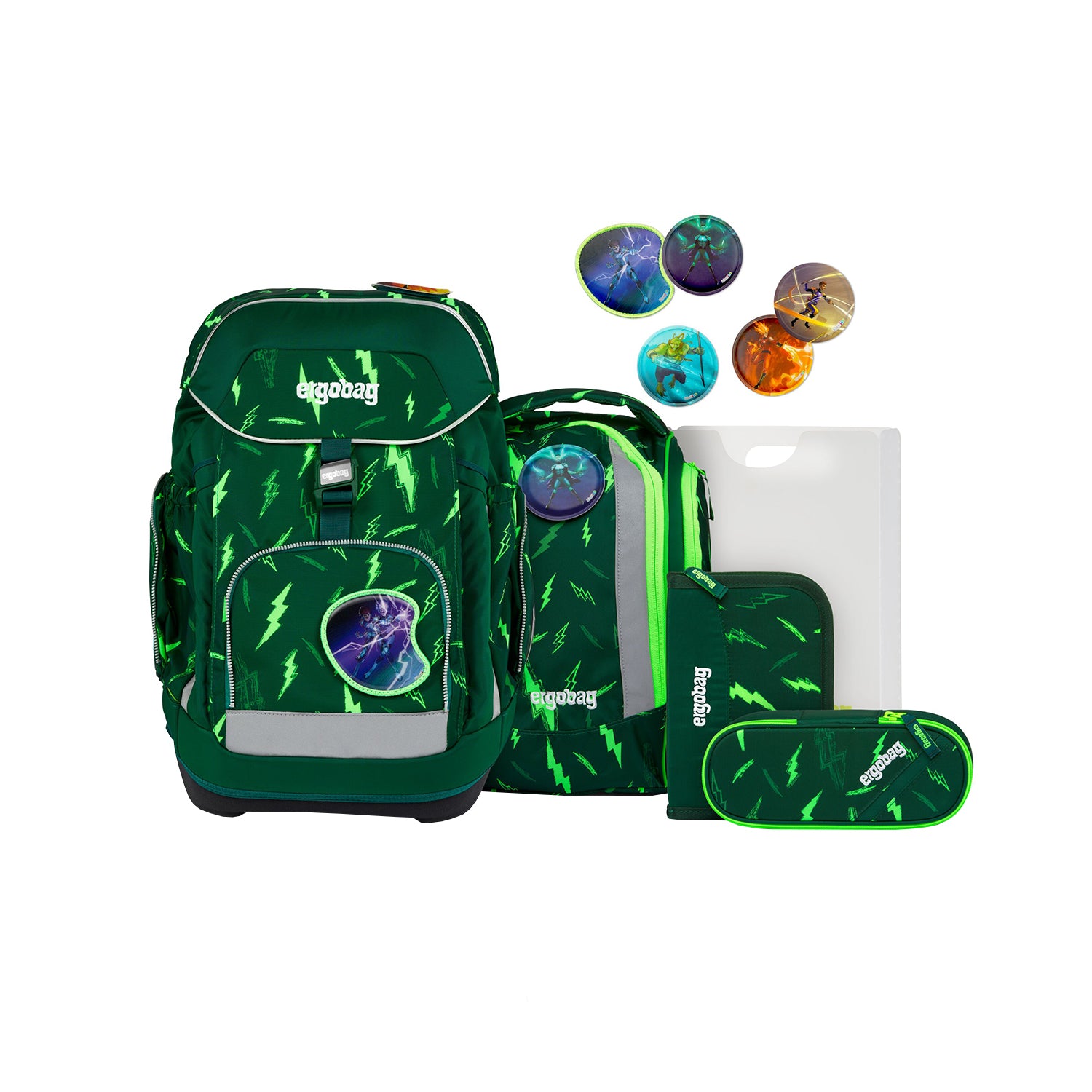 Ergobag Maxi Schulrucksack Set 6-teilig 2.3