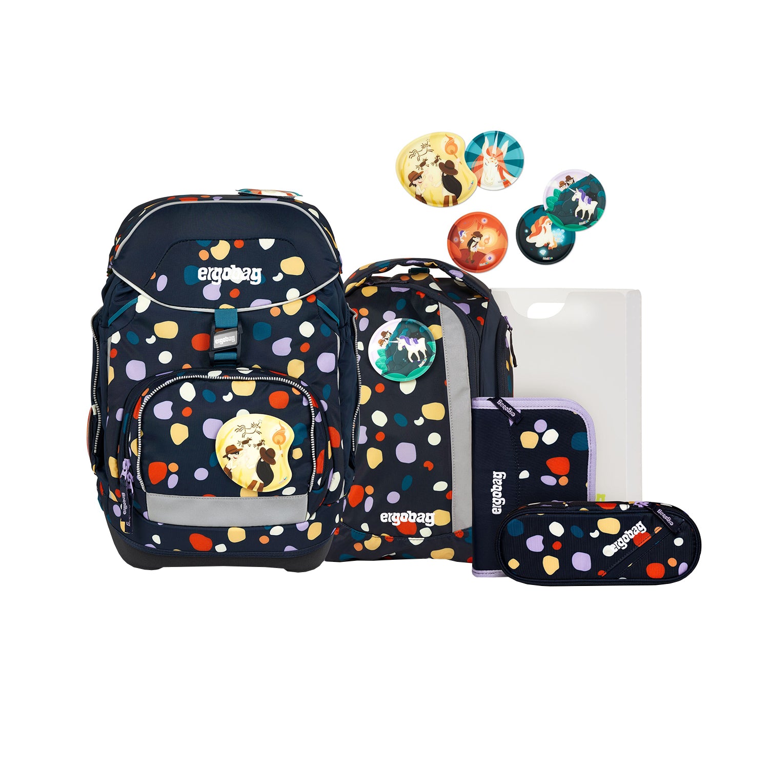 Ergobag Pack Schulrucksack Set 6-teilig 2.4