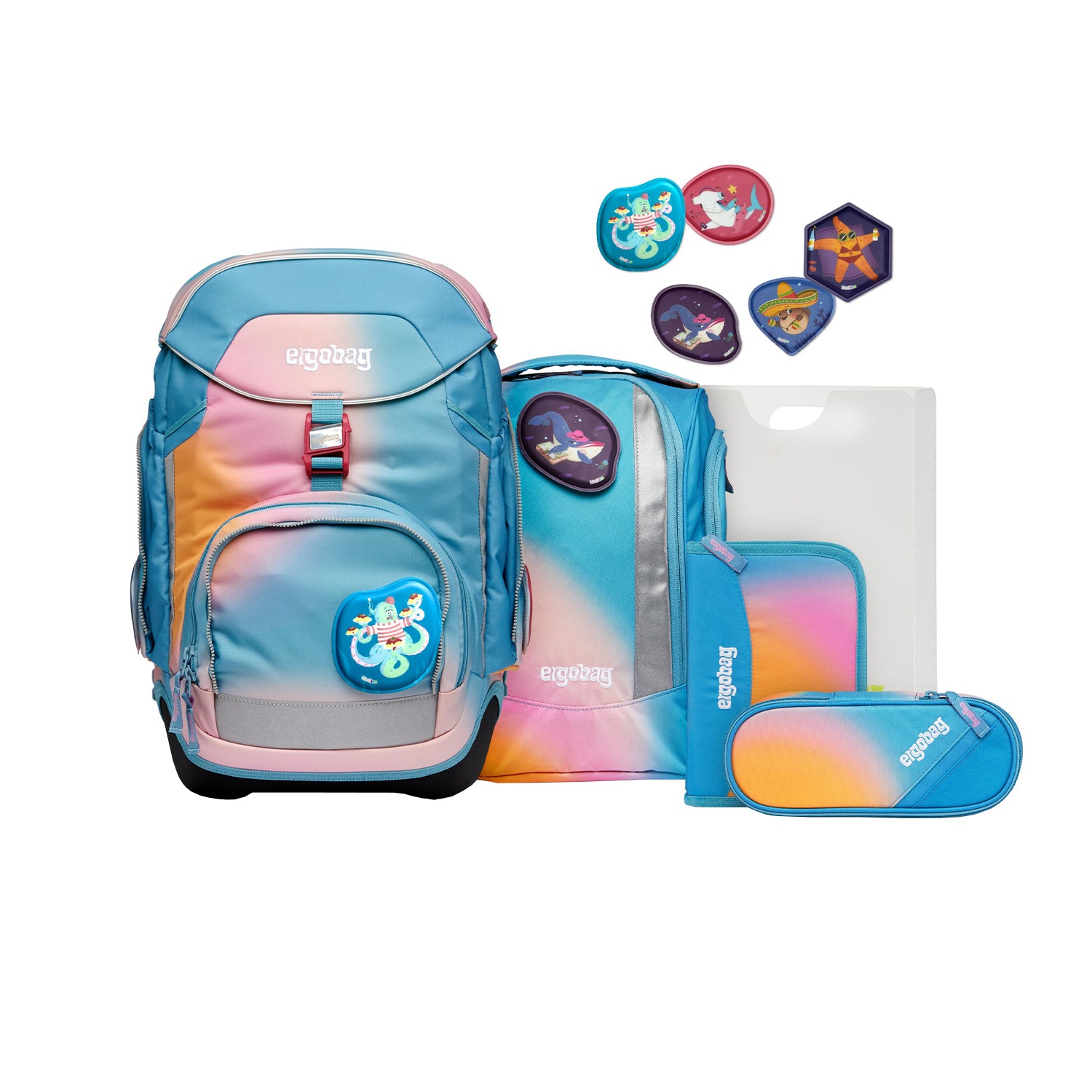 Ergobag Pack Schulrucksack Set 6-teilig 2.4