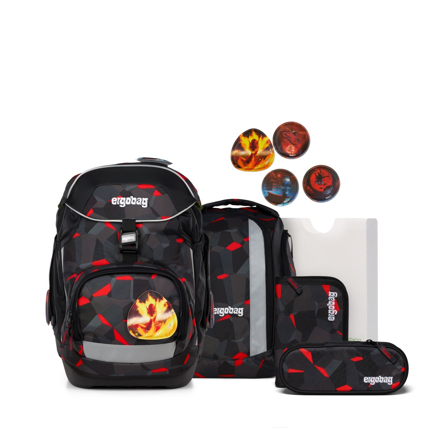 Ergobag Pack Schulrucksack Set 6-teilig
