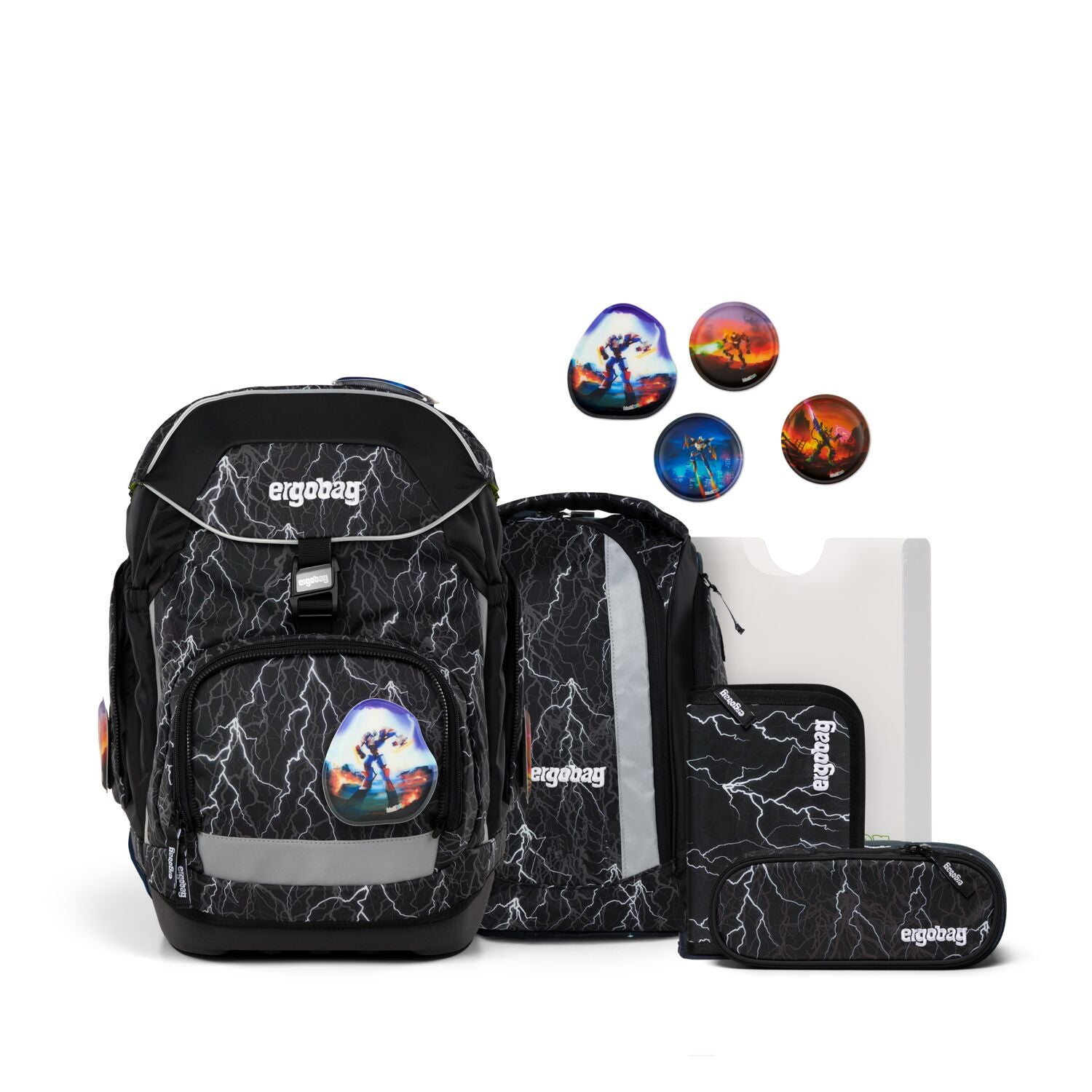 Ergobag Pack Schulrucksack Set 6-teilig