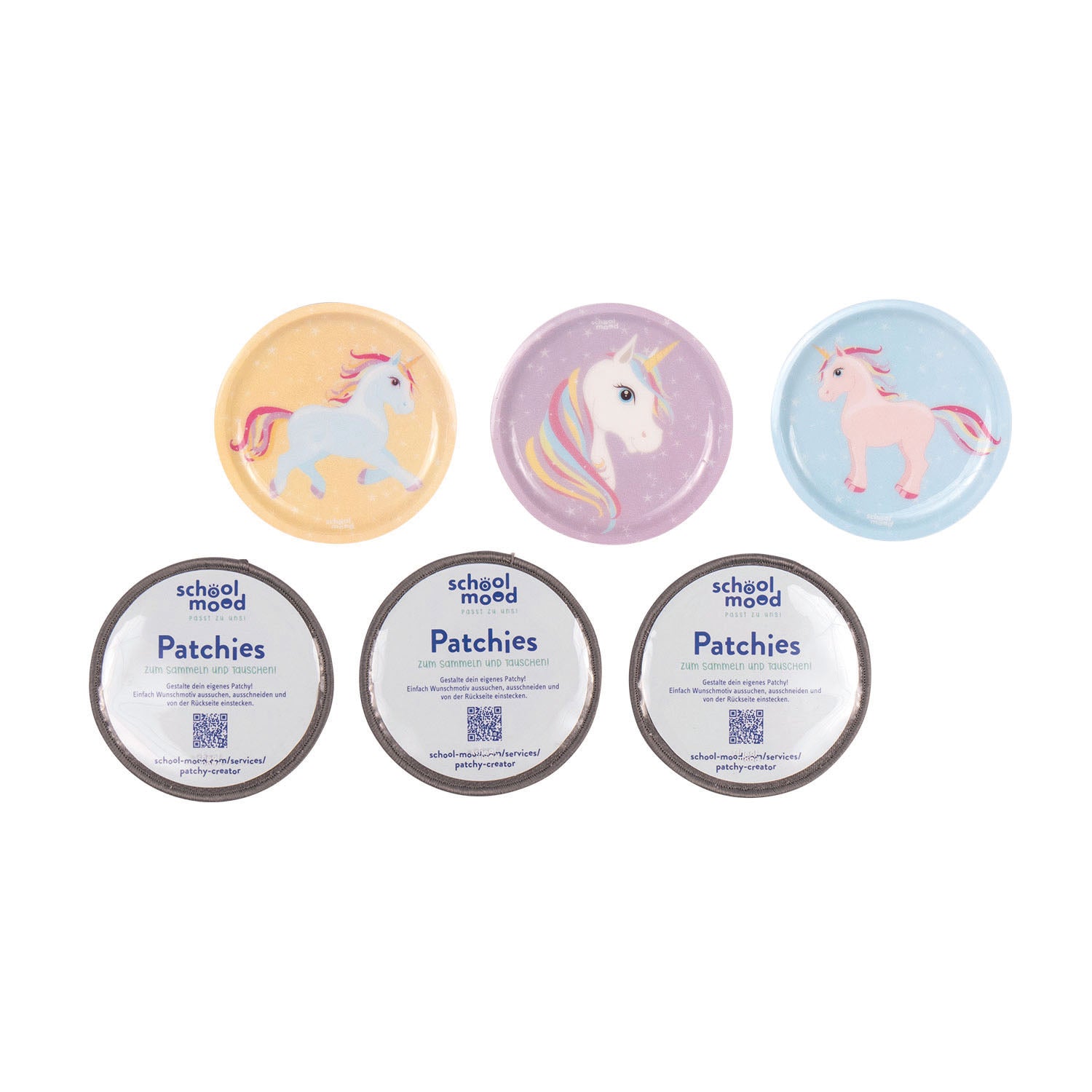 School Mood Patchy-Set - 6-teiliges Set
