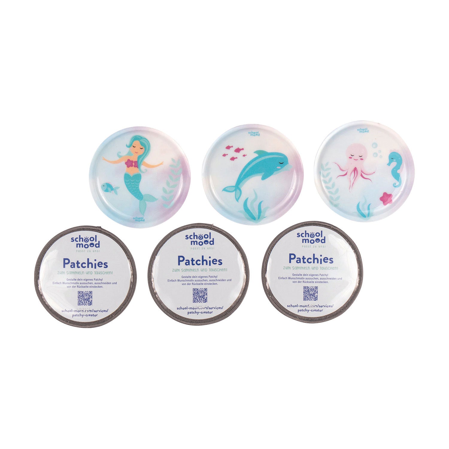 School Mood Patchy-Set - 6-teiliges Set