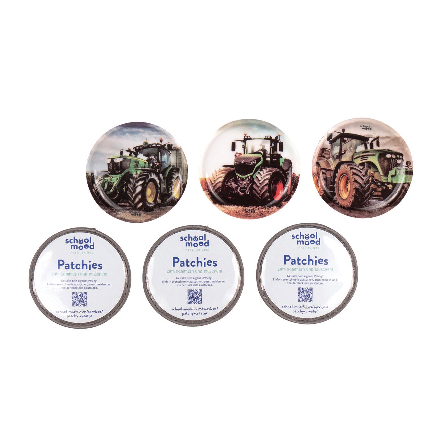 School Mood Patchy-Set - 6-teiliges Set