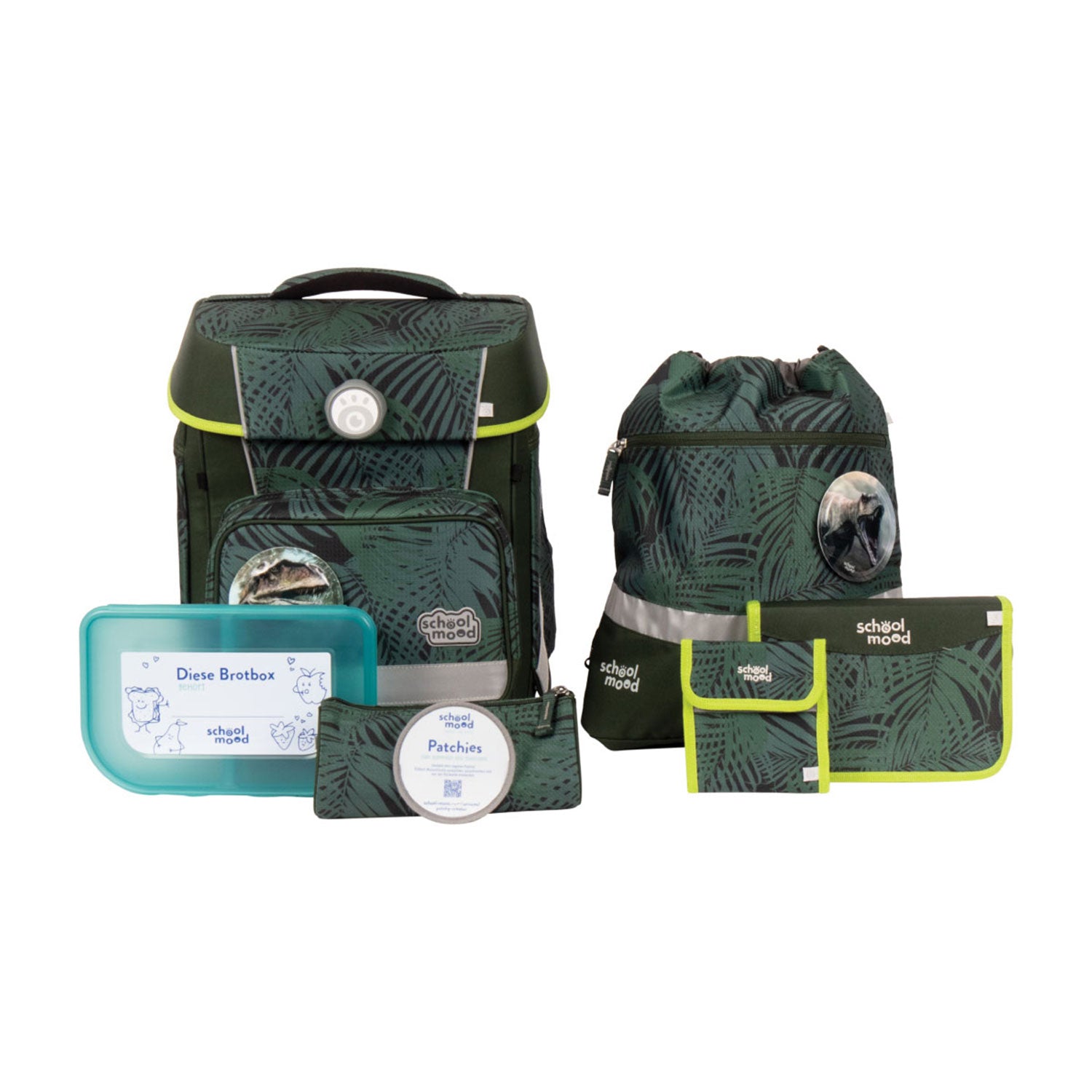 School Mood Champion Maxx - 7-teiliges Schulranzenset