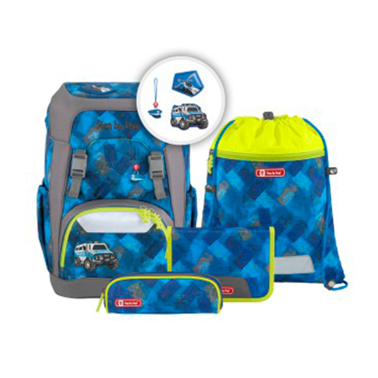 Step by Step Giant - Schulrucksack-Set 5-teilig
