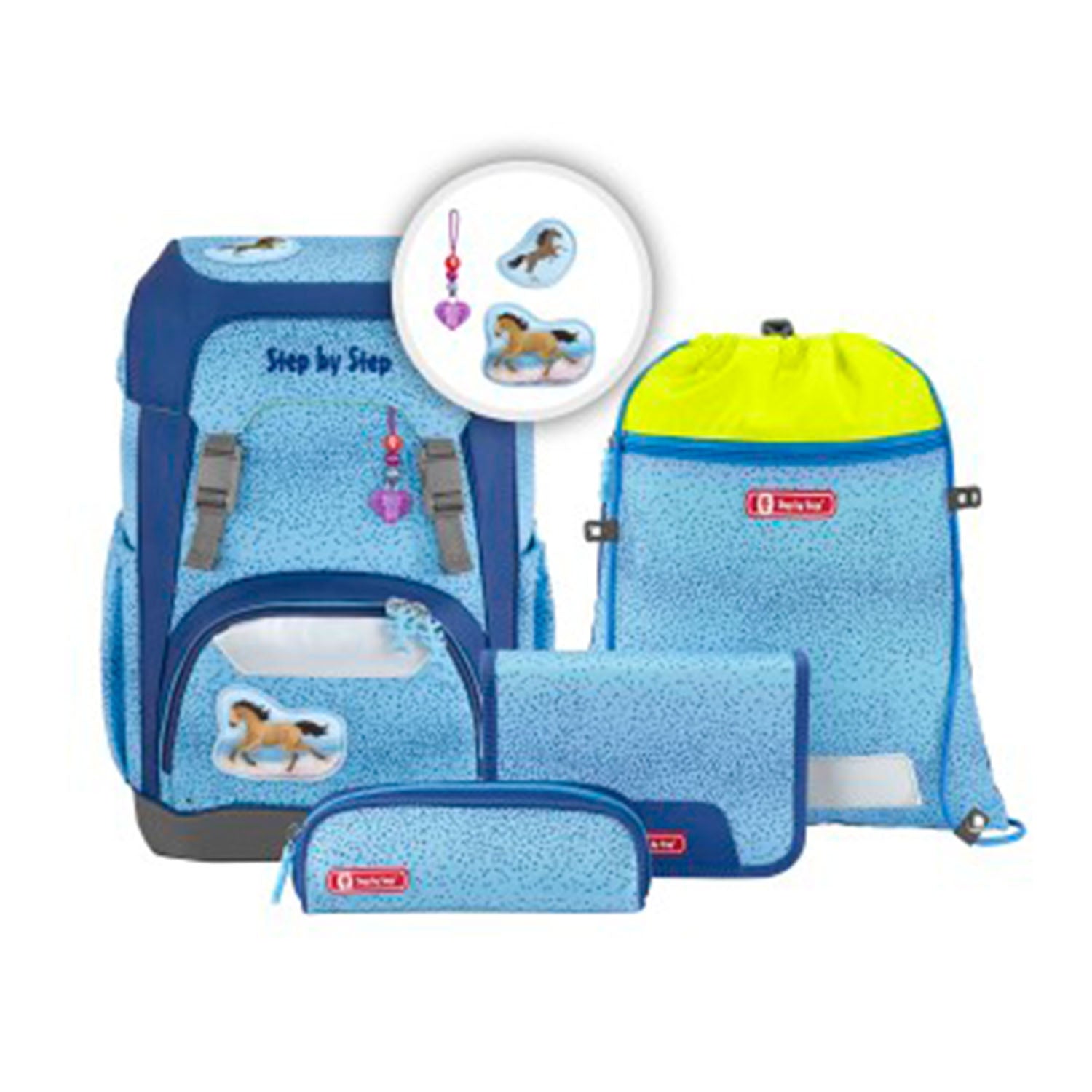 Step by Step Giant - Schulrucksack-Set 5-teilig