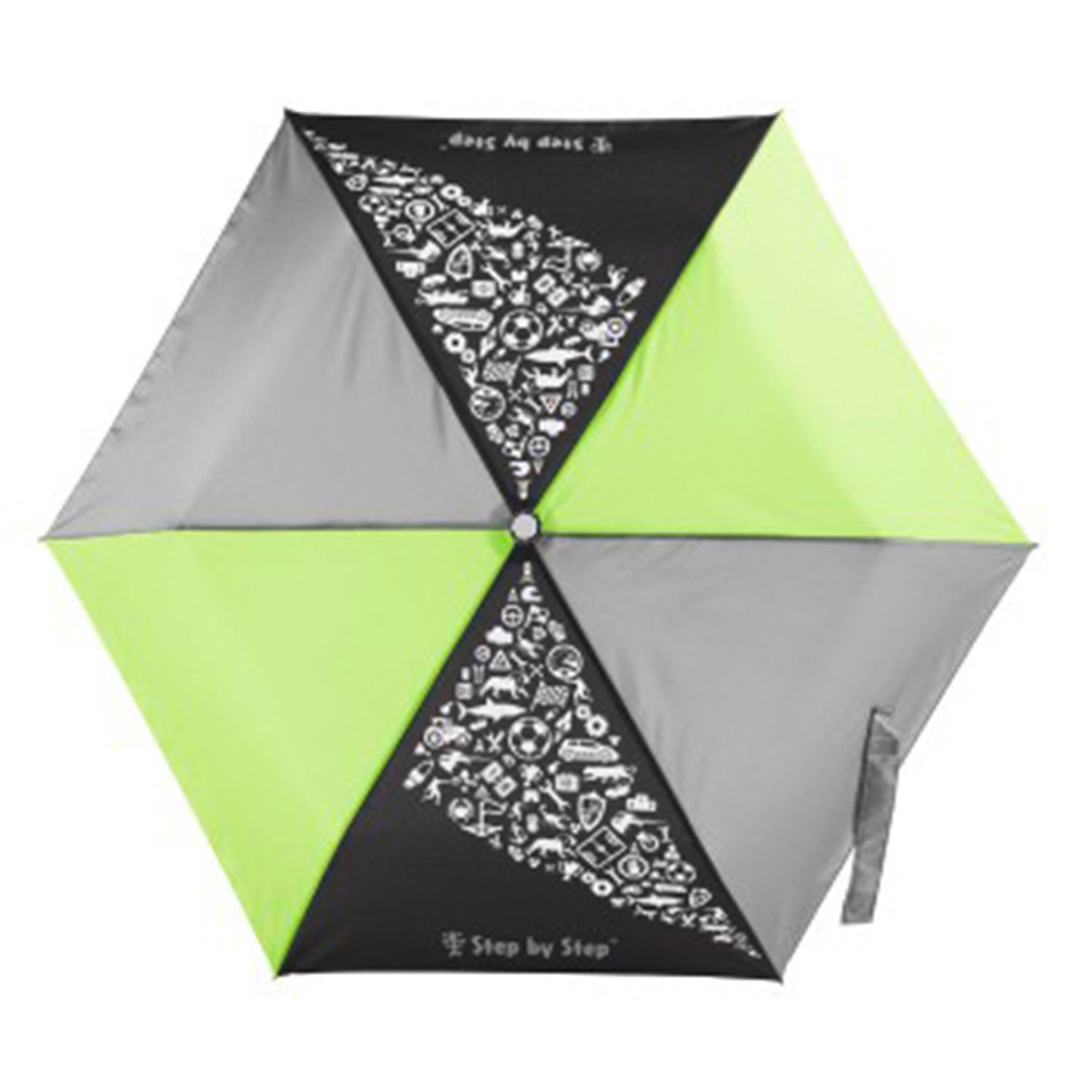 Step by Step Regenschirm