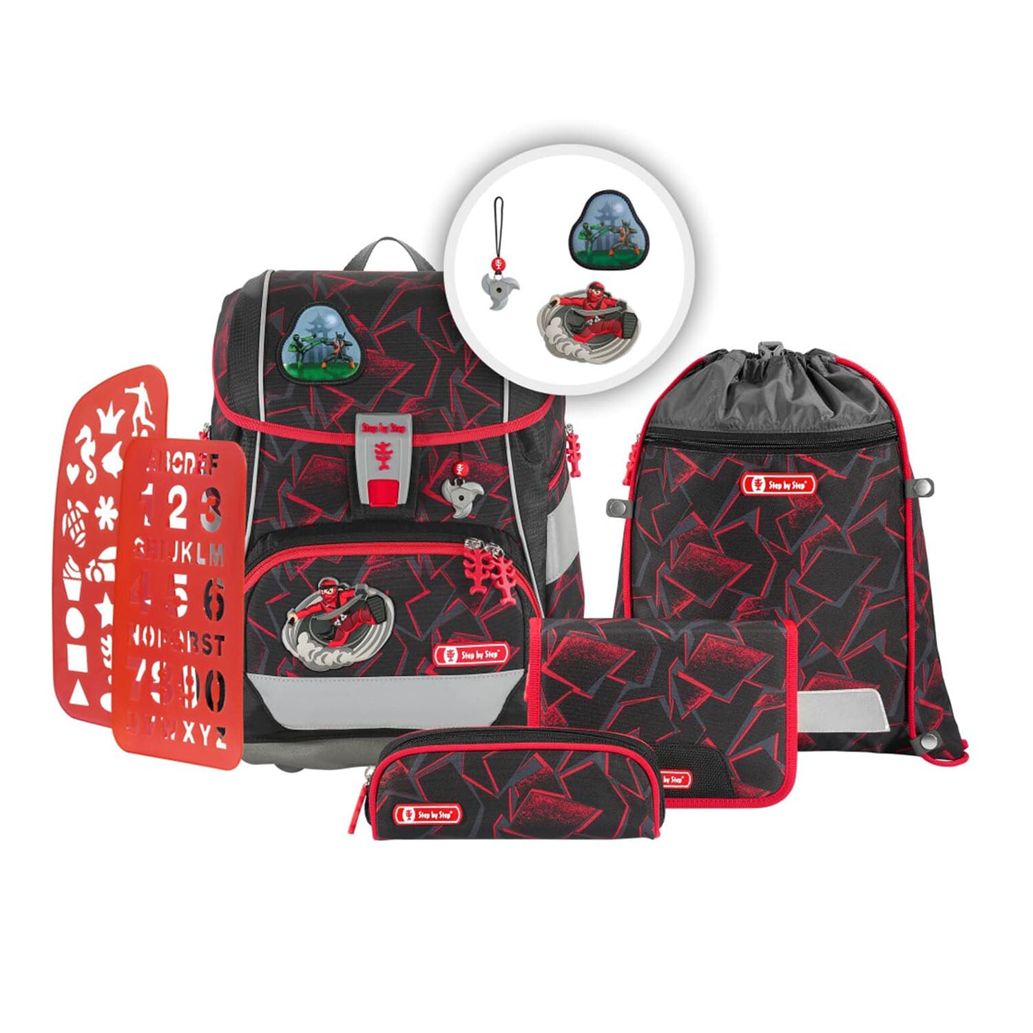 Step by Step 2IN1 PLUS - Schulranzen-Set 6-teilig