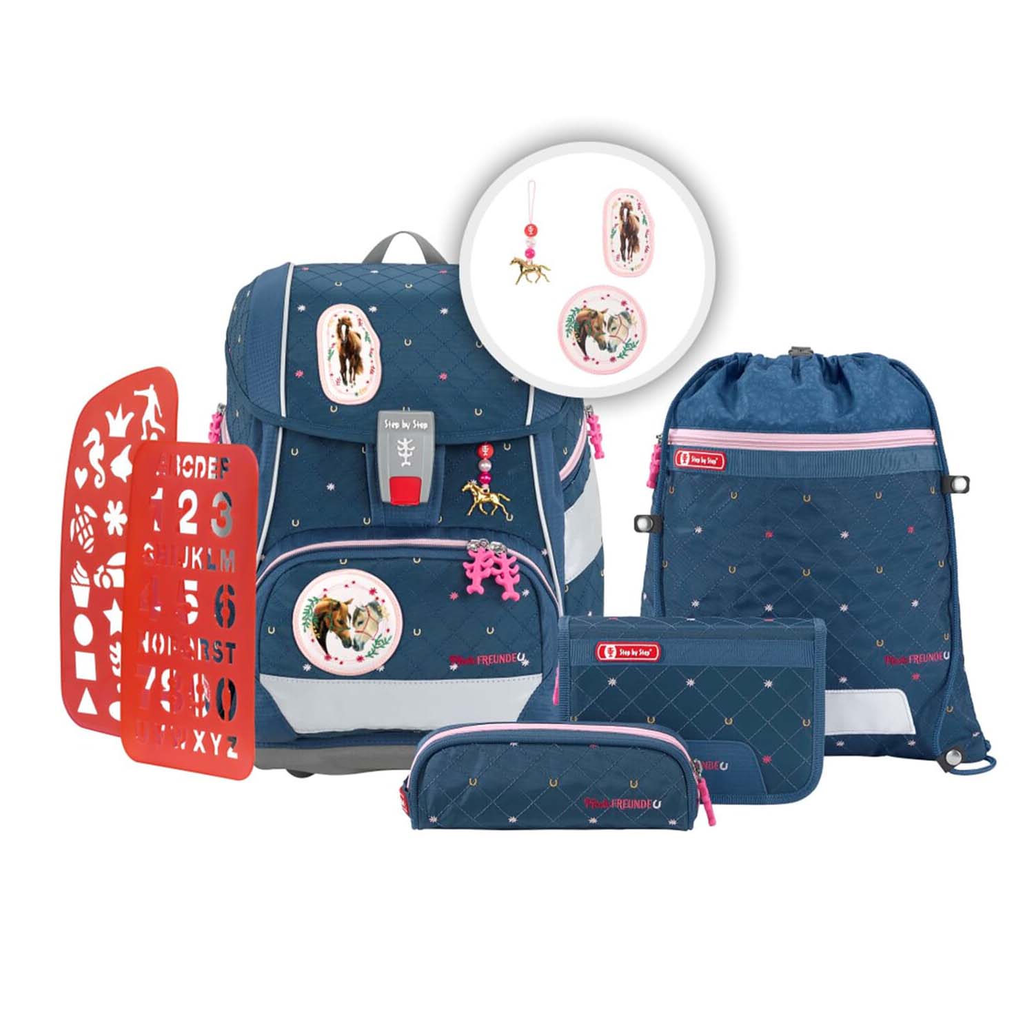 Step by Step 2IN1 PLUS - Schulranzen-Set 6-teilig