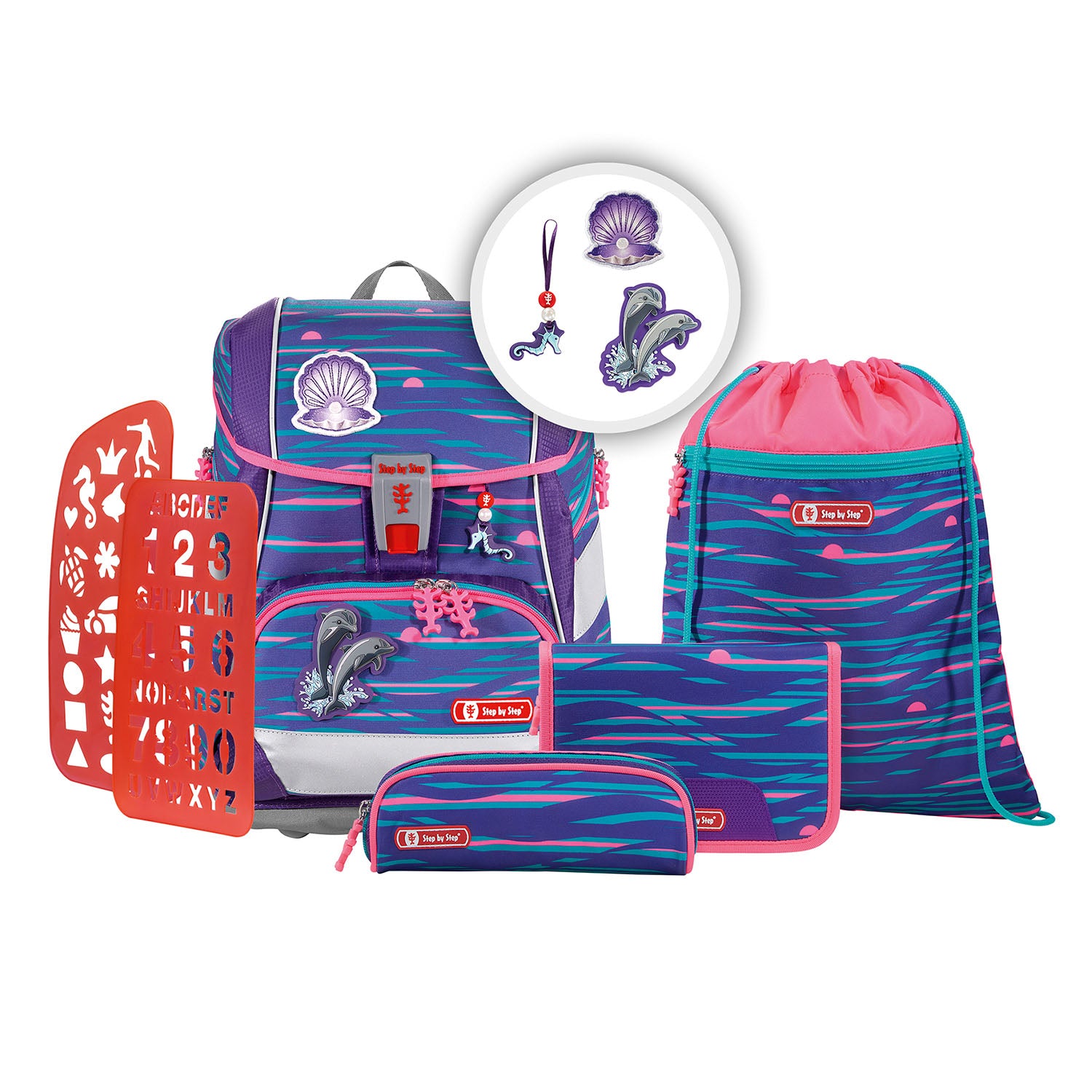 Step by Step 2IN1 PLUS - Schulranzen-Set 6-teilig