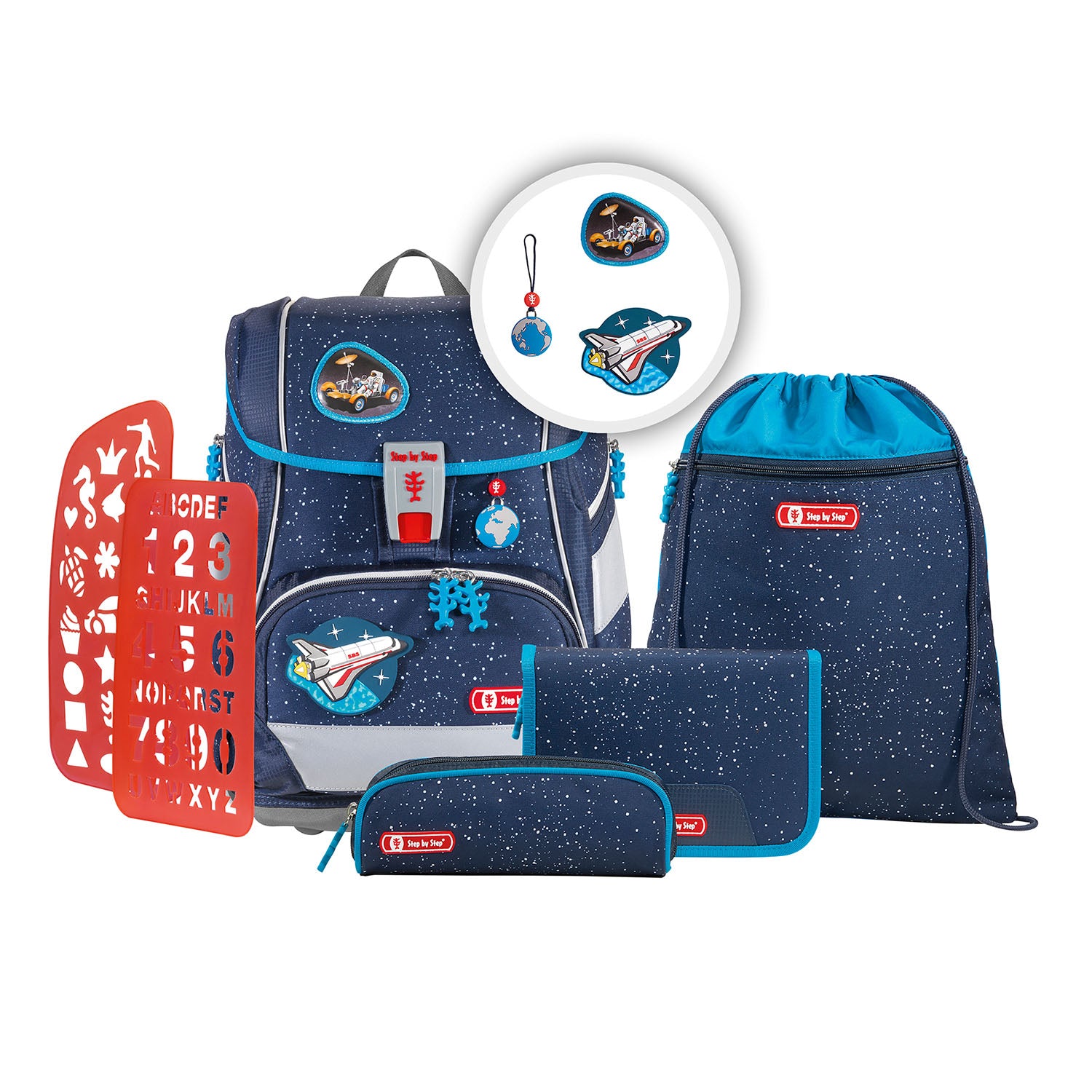 Step by Step 2IN1 PLUS - Schulranzen-Set 6-teilig