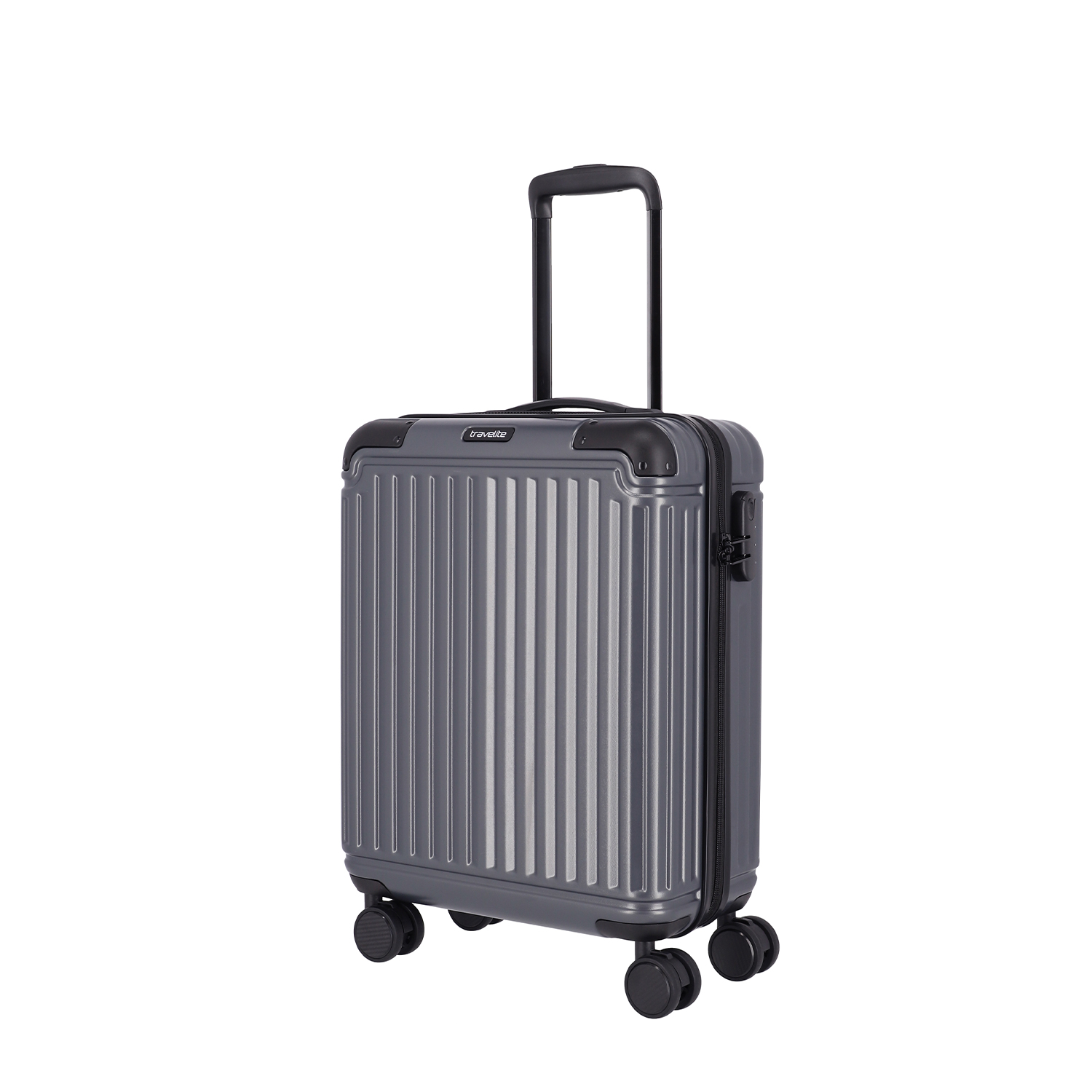 Vorm van het schip extreem suspensie Travelite Cruise 4 Rollen Bordtrolley S 55cm | koffer-umlandt.de